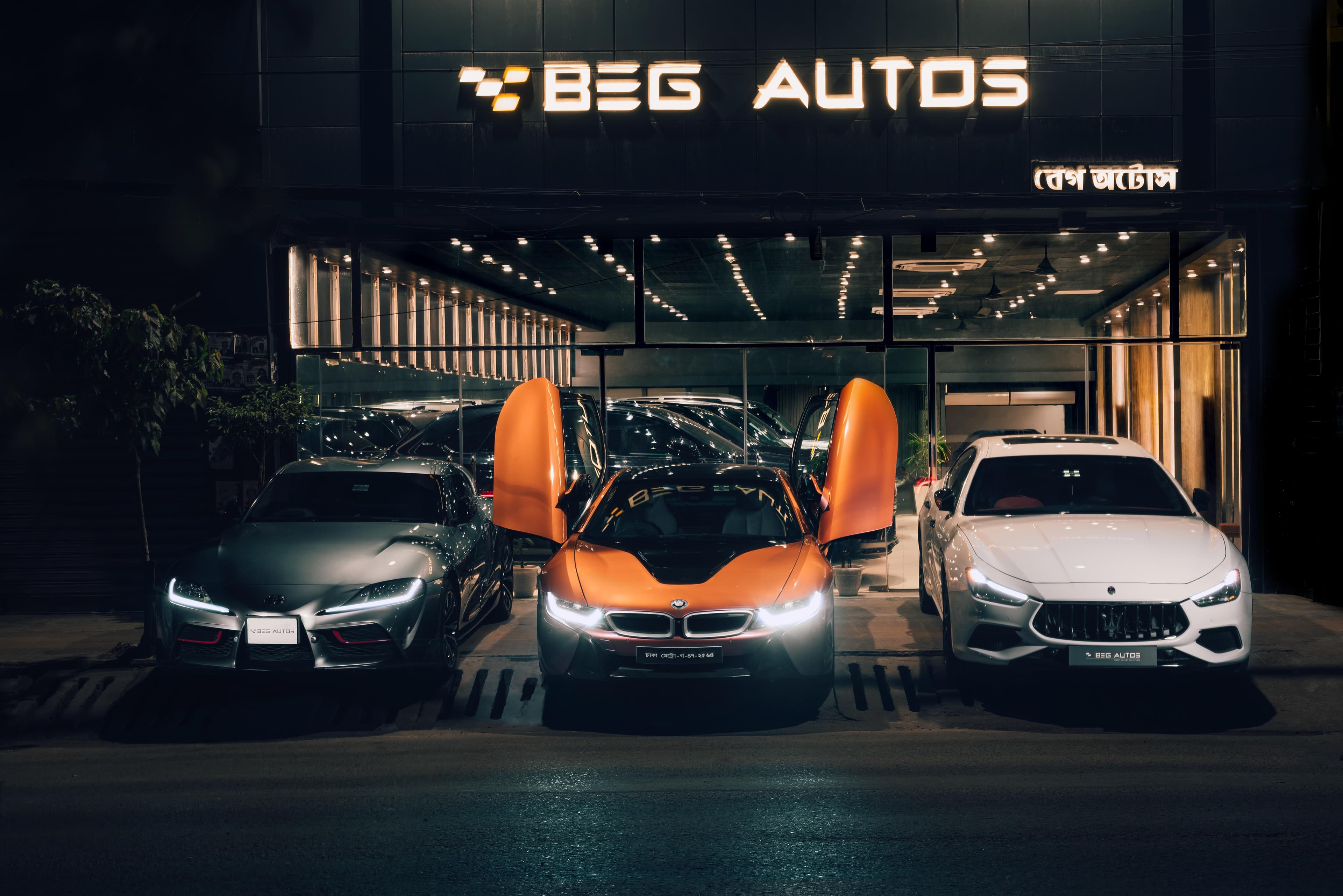 Luxury car headlight