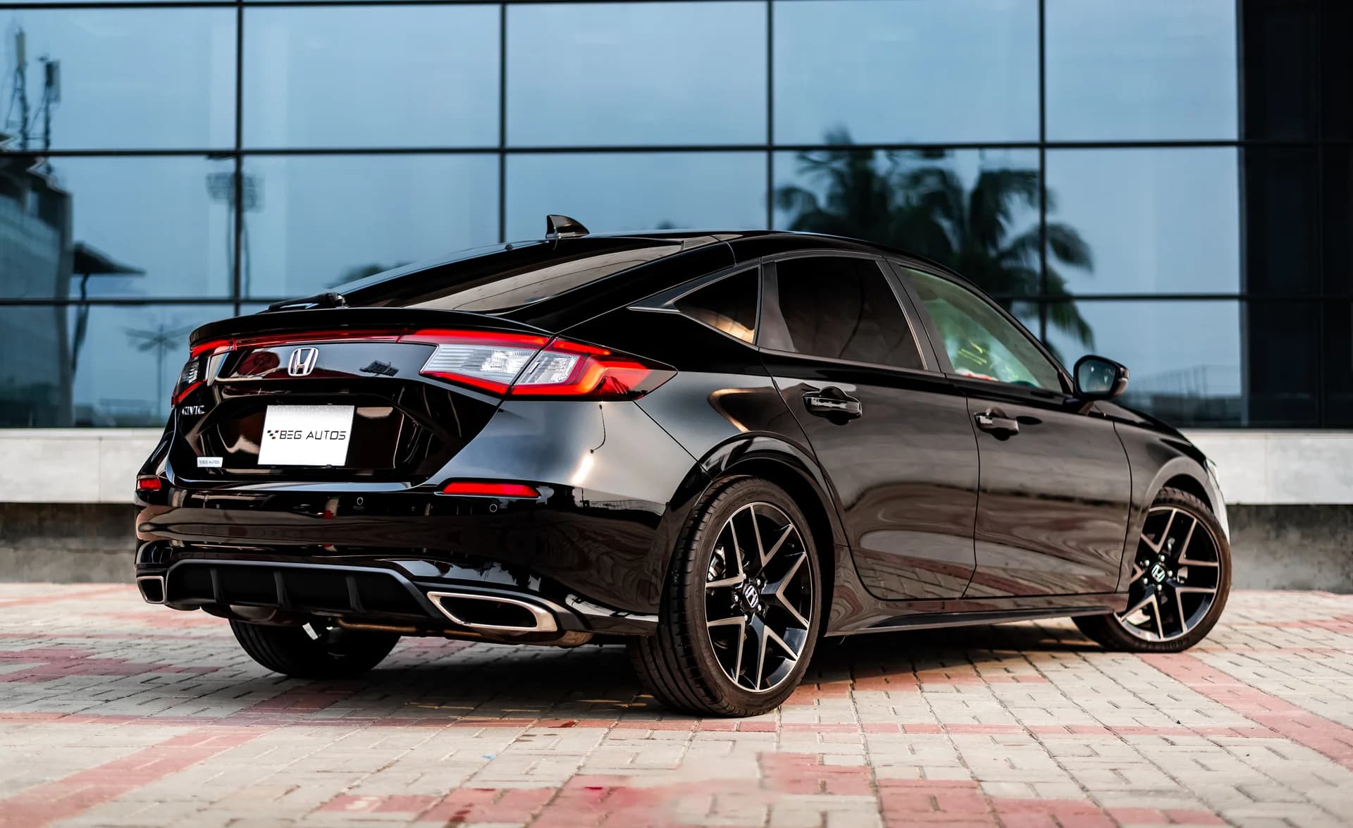 View of Honda 2021 in Black