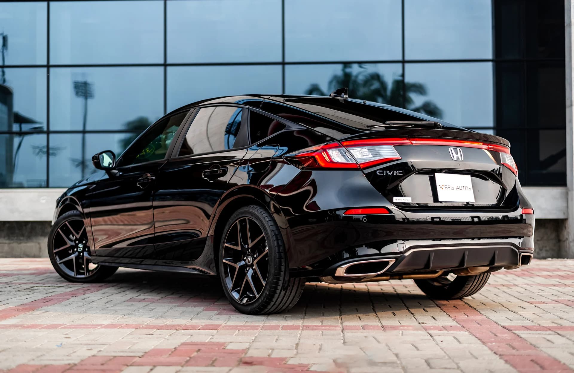 View of Honda 2021 in Black