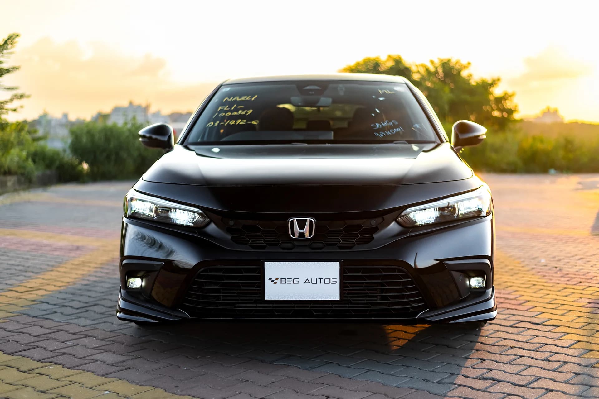 View of Honda 2021 in Black