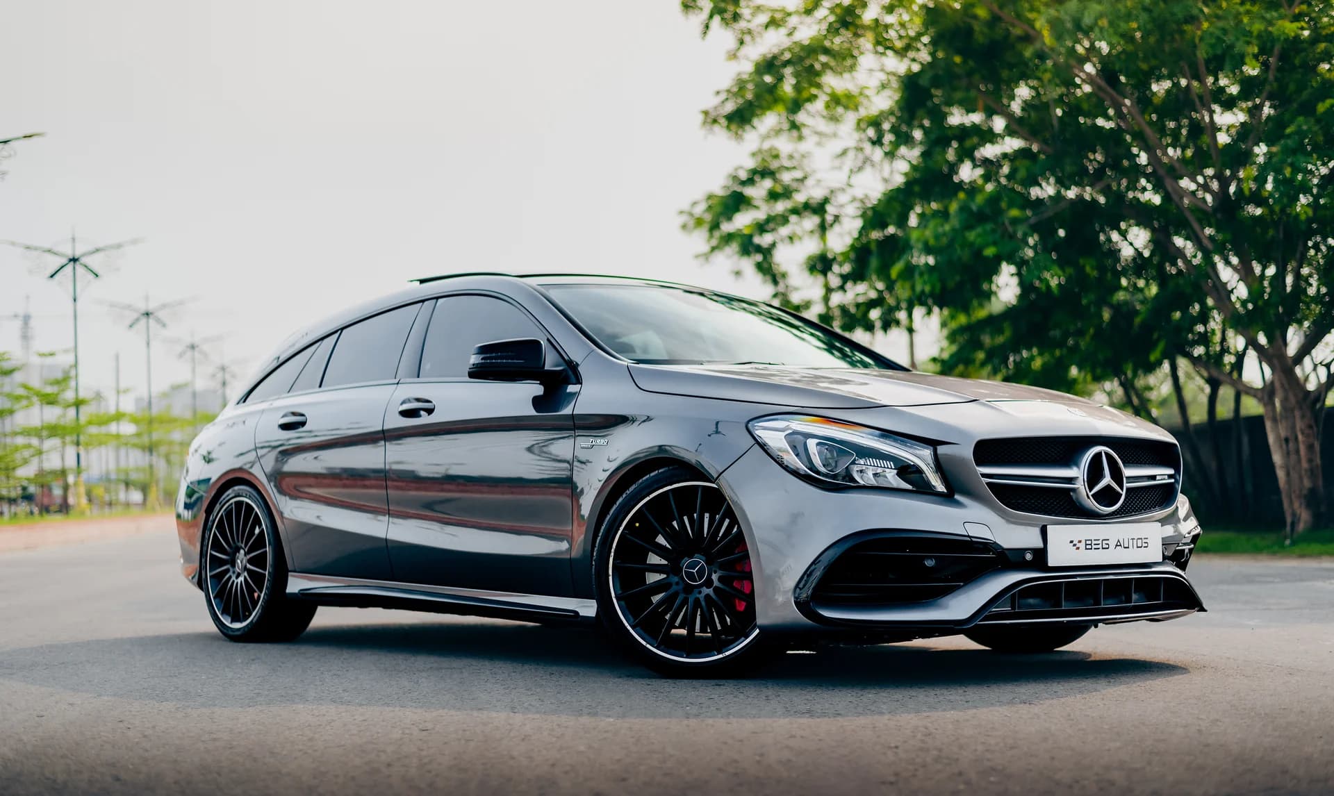 View of 2025 Mercedes-Benz 2018 in Grey
