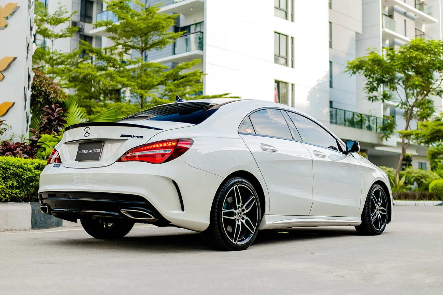 View of 2018 Mercedes-Benz 2018 in White