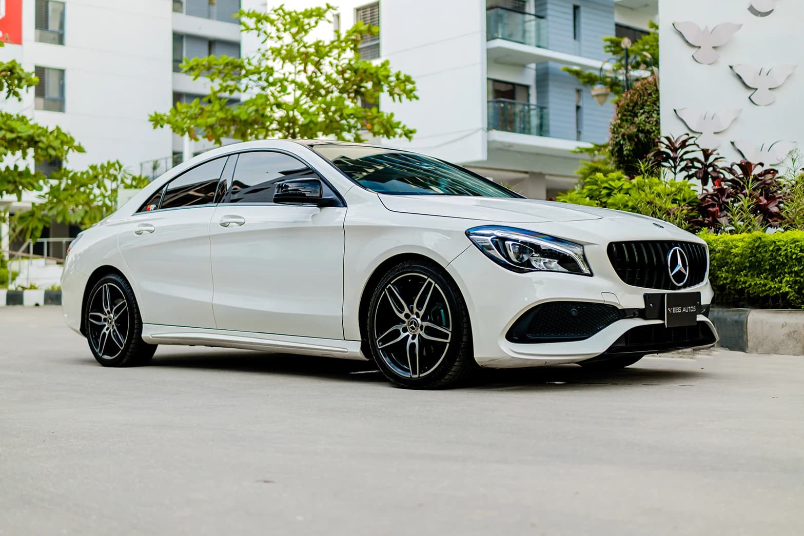 View of 2018 Mercedes-Benz 2018 in White