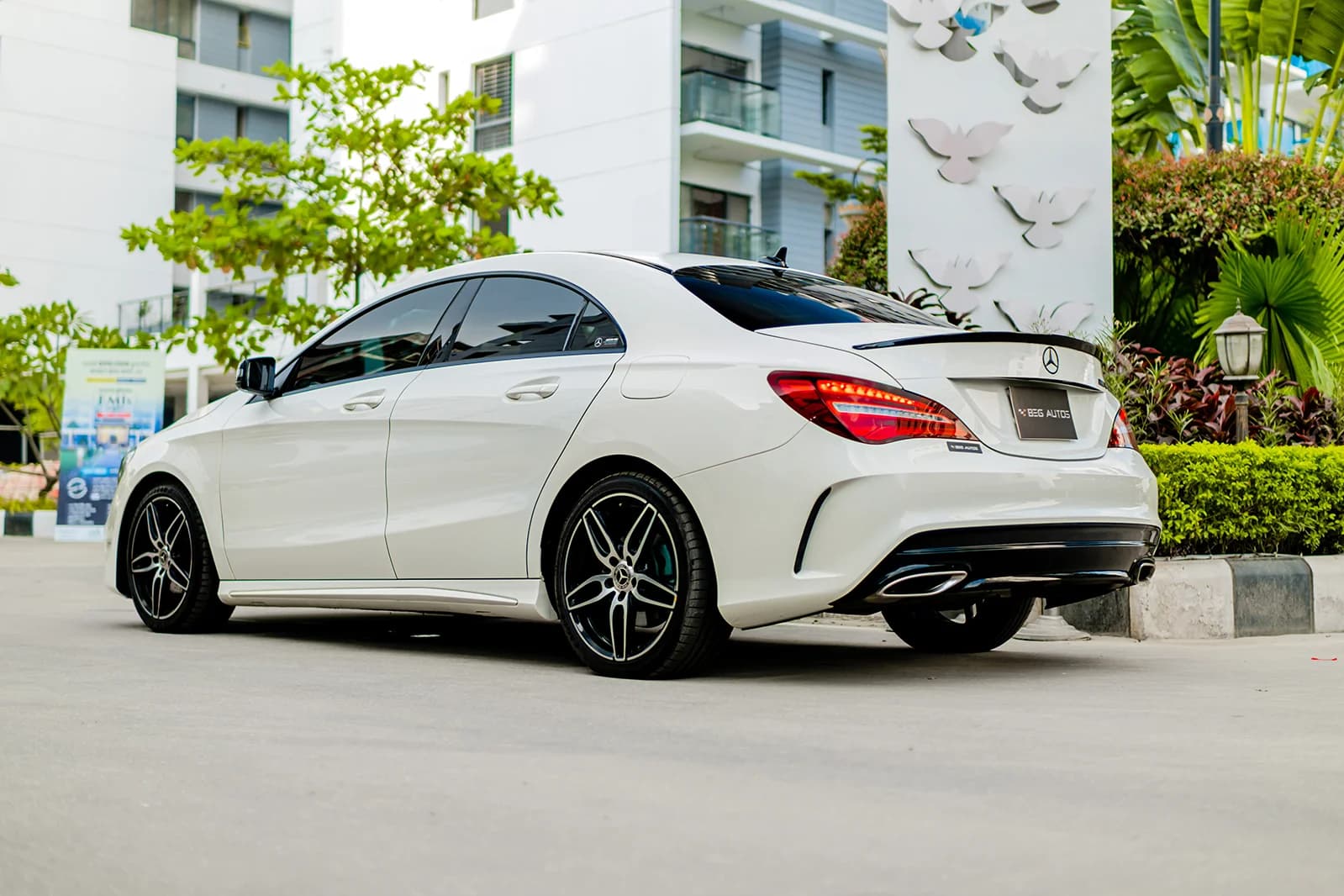 View of 2018 Mercedes-Benz 2018 in White