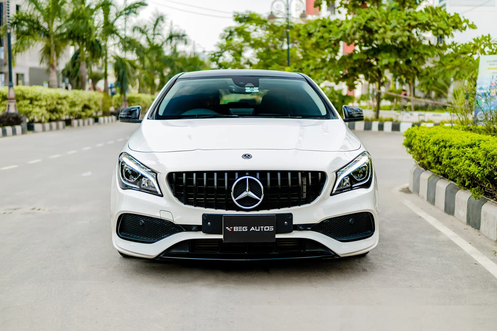 View of 2018 Mercedes-Benz 2018 in White