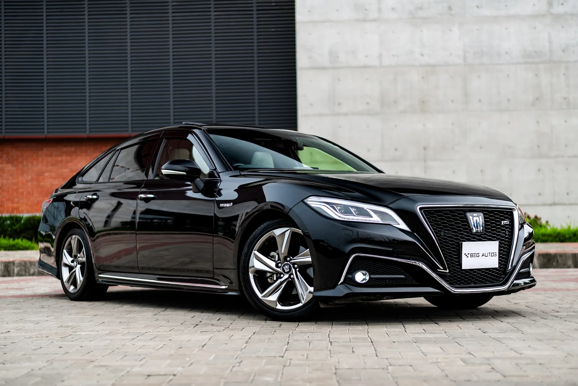 View of Toyota 2020 in Black