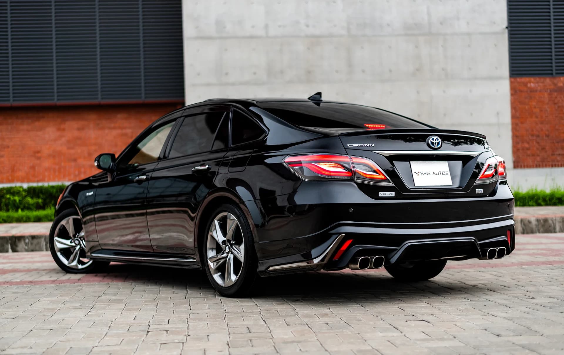 View of Toyota 2020 in Black