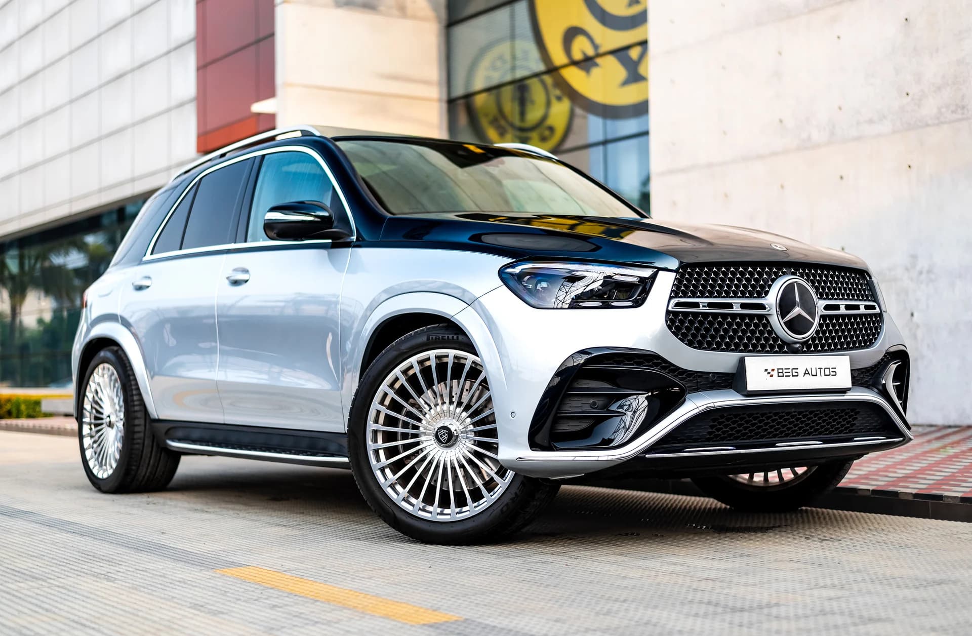 View of Mercedes-Benz 2024