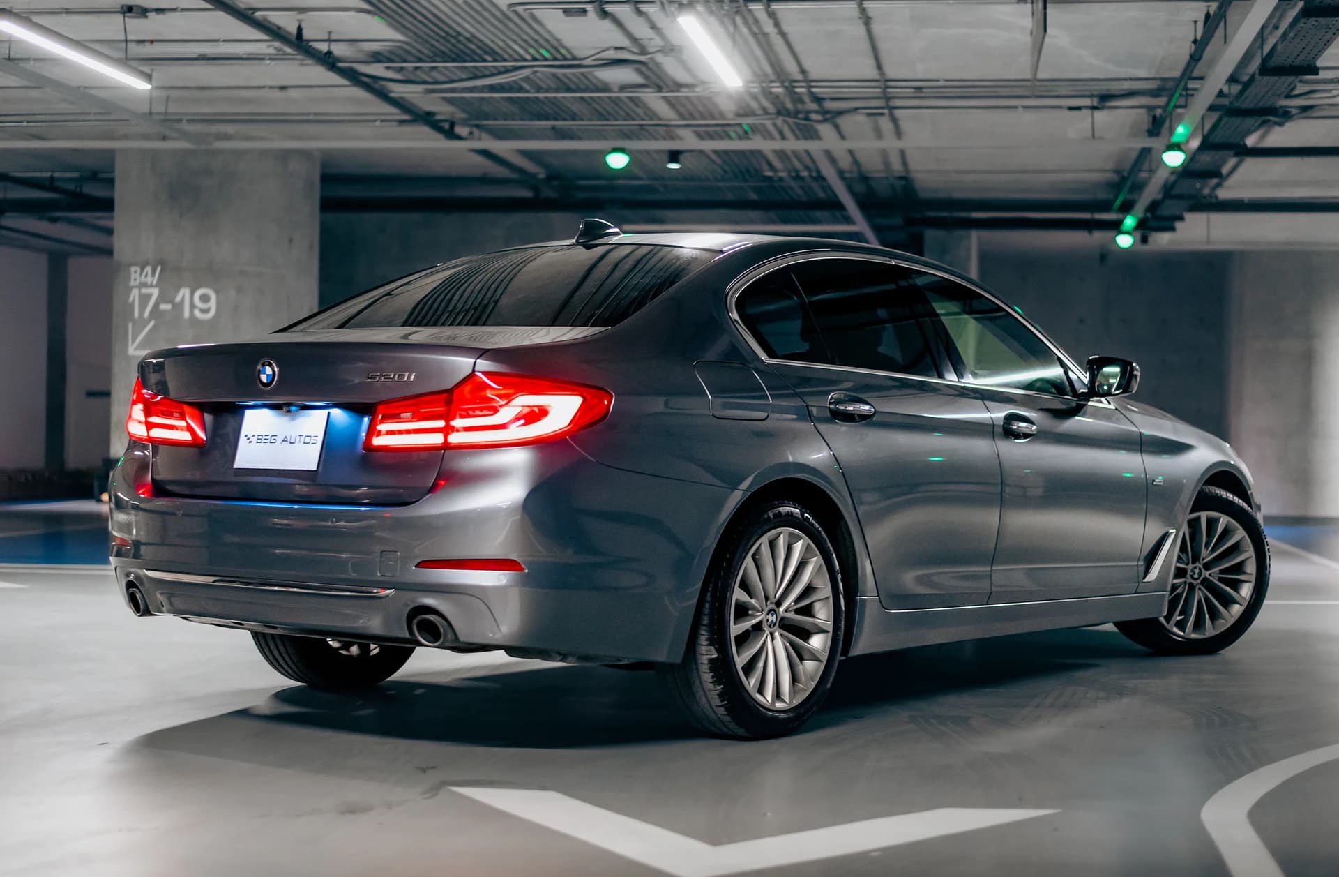 View of 2019 BMW 2018 in Grey