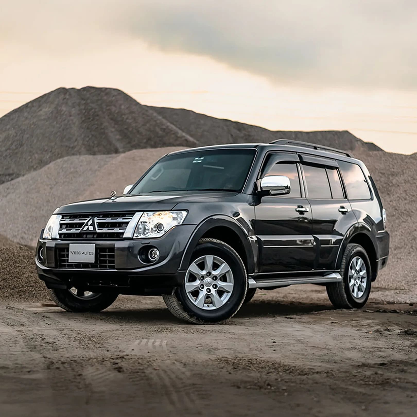 Front view of 2012 Mitsubishi 2011 in Grey