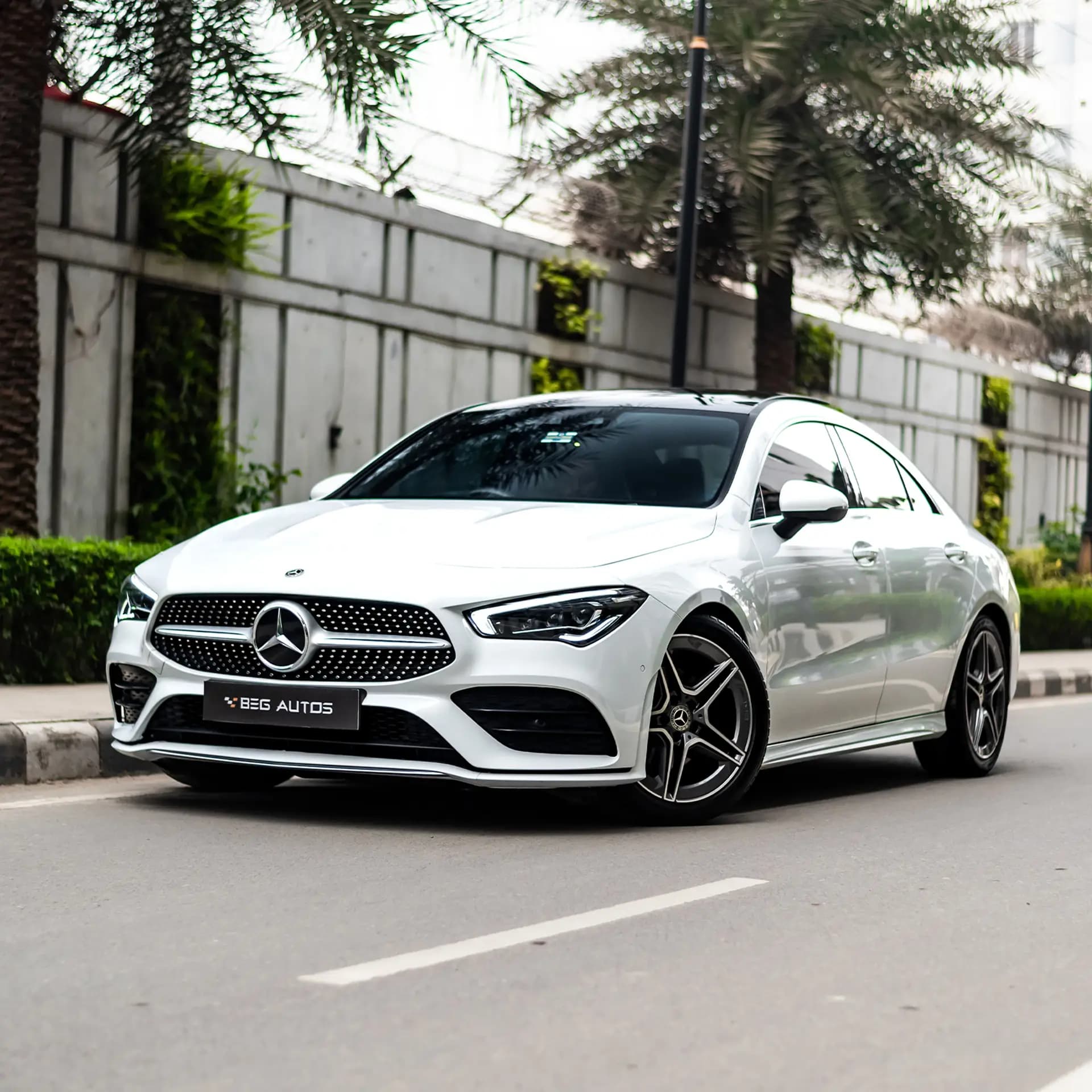 Front view of 2023 Mercedes-Benz 2021 in White