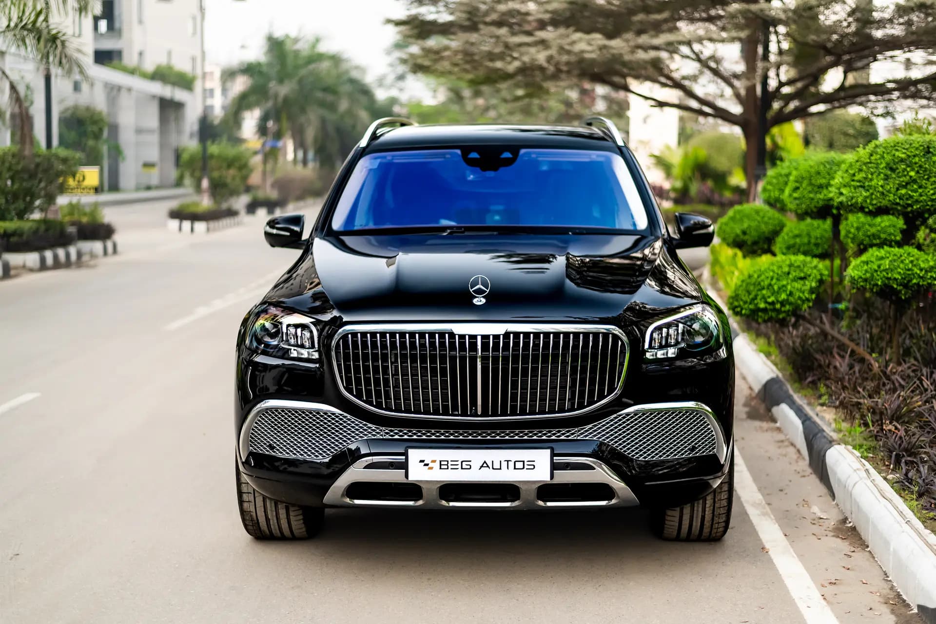 View of Mercedes-Benz 2024 in Black