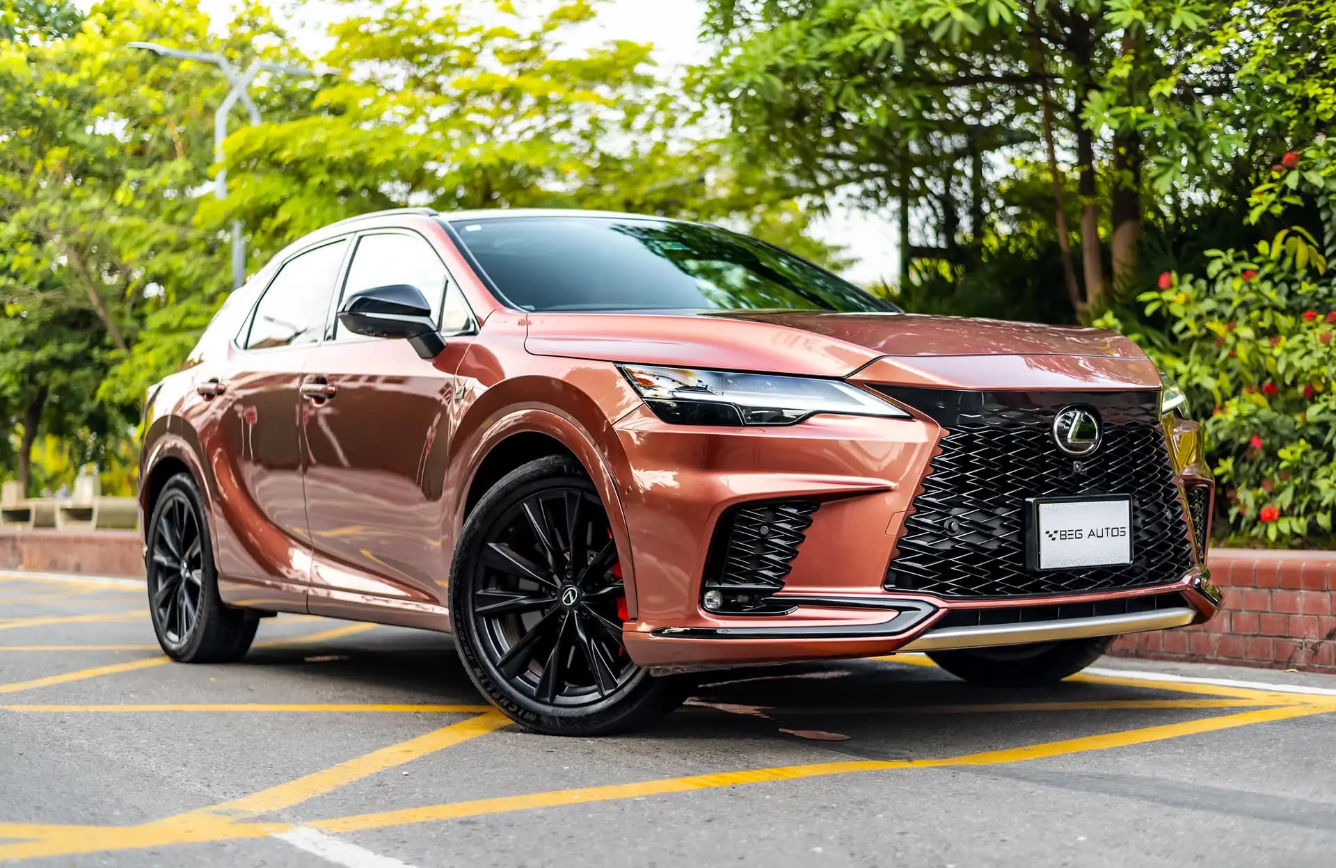 View of 2025 Lexus 2023 in Copper