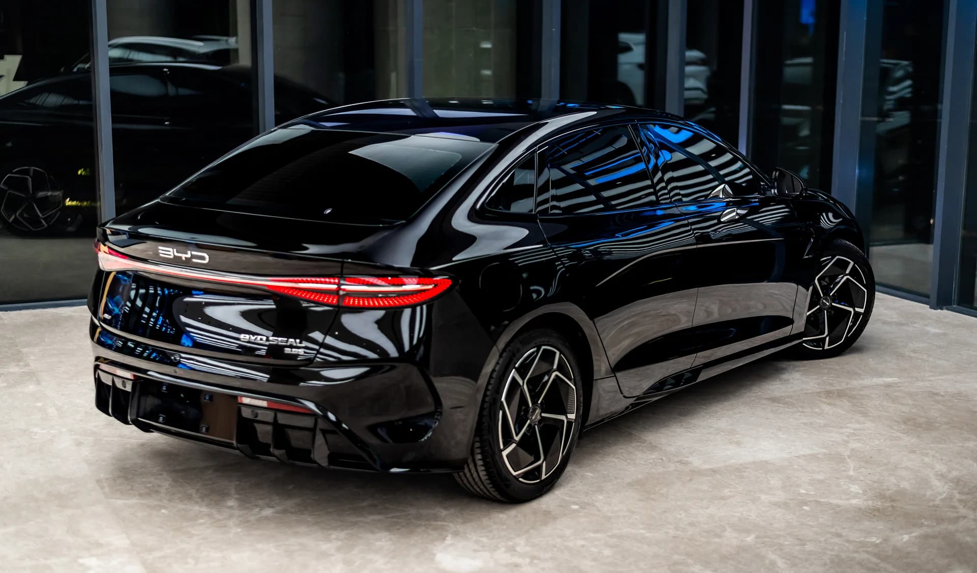 View of BYD Seal in Black