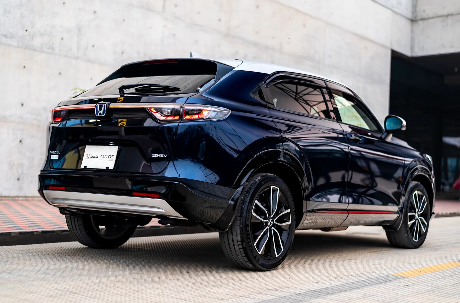 View of Honda 2021 in Blue