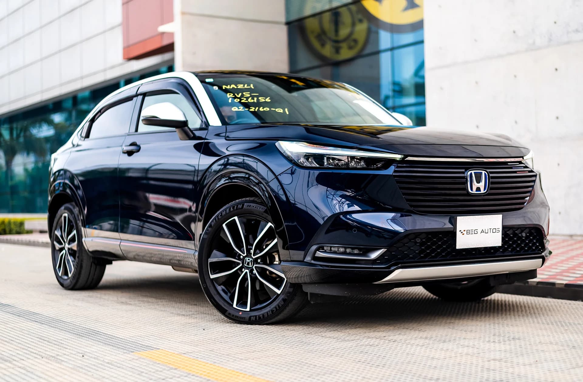 View of Honda 2021 in Blue