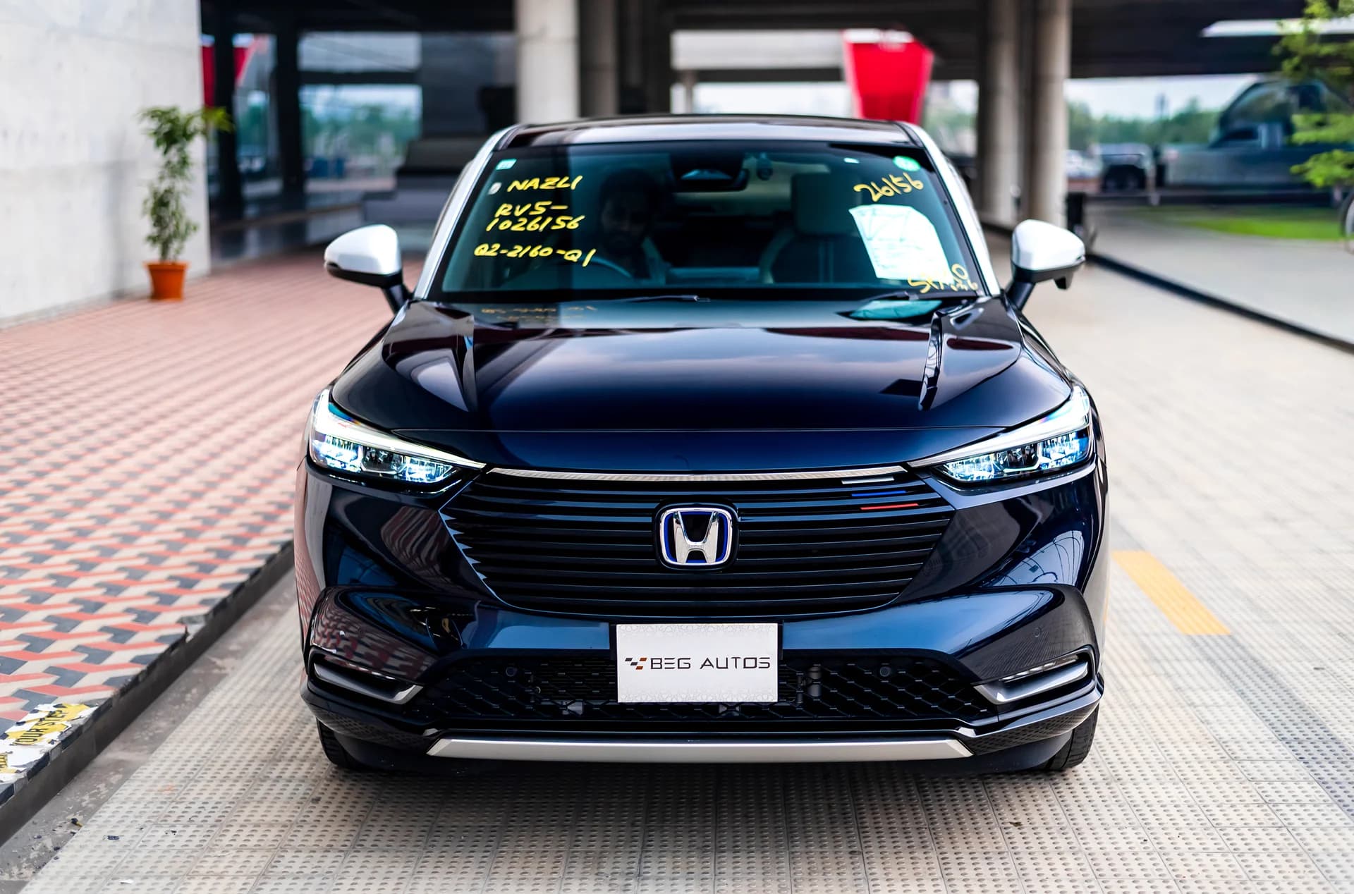 View of Honda 2021 in Blue
