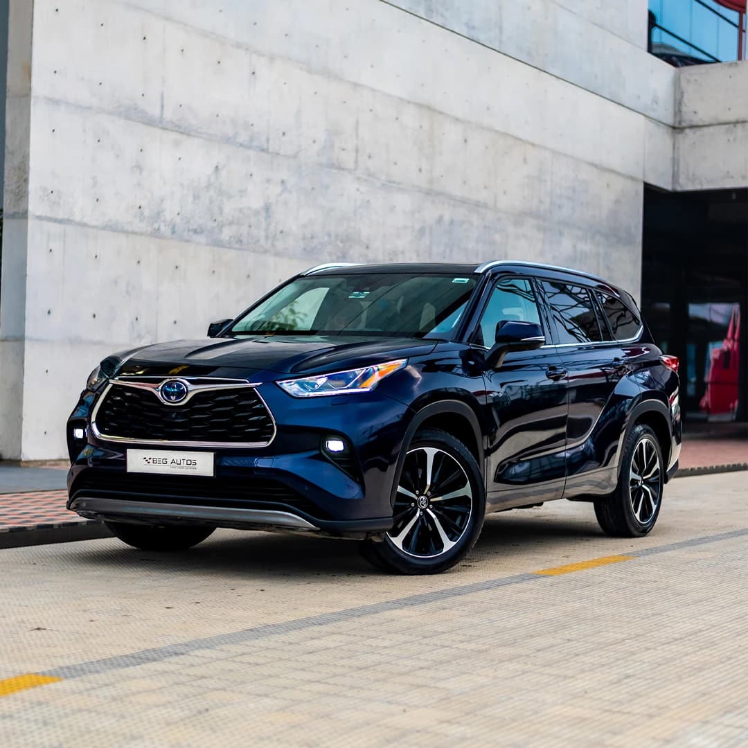 View of 2022 Toyota 2022 in Blue