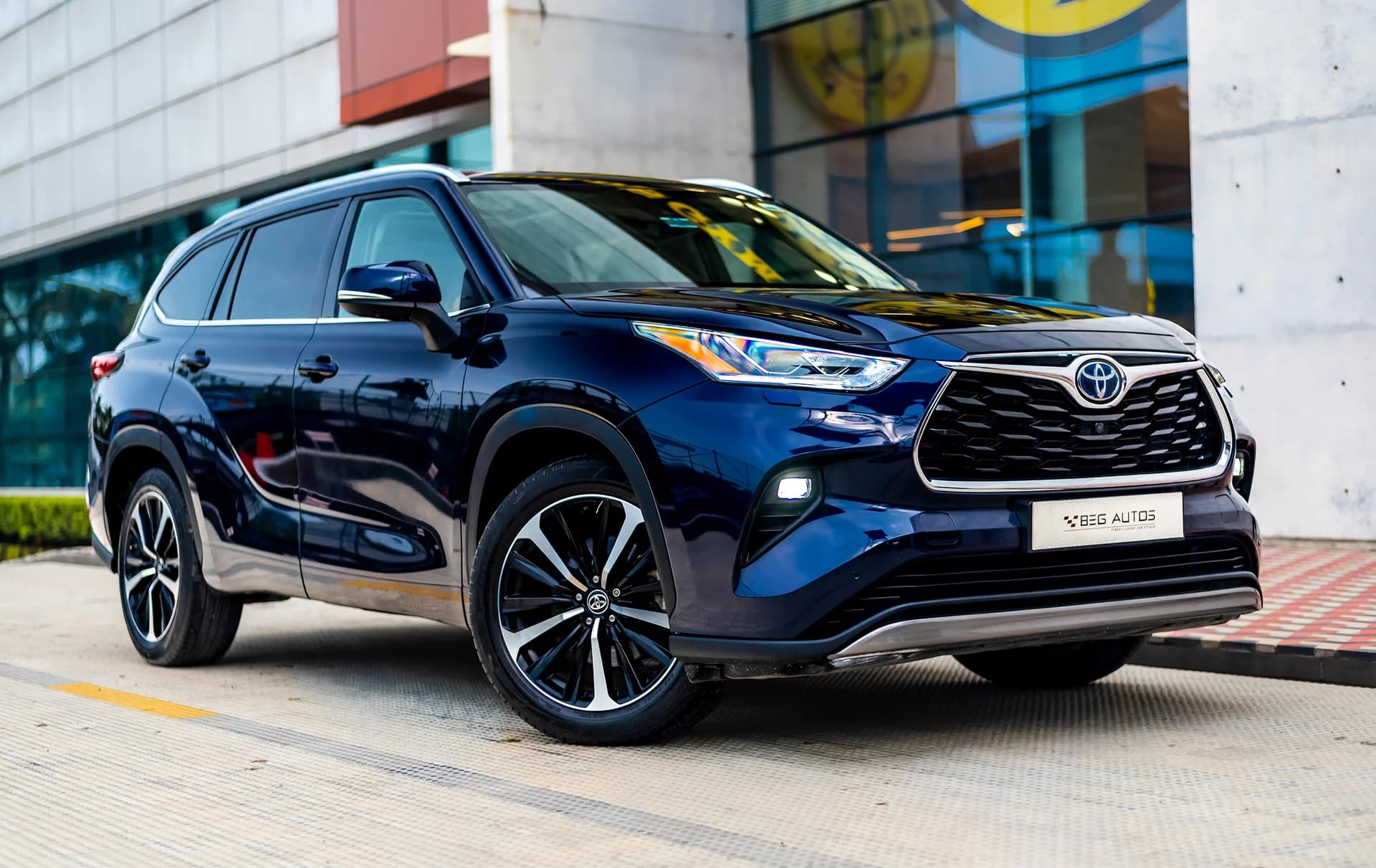View of 2022 Toyota 2022 in Blue
