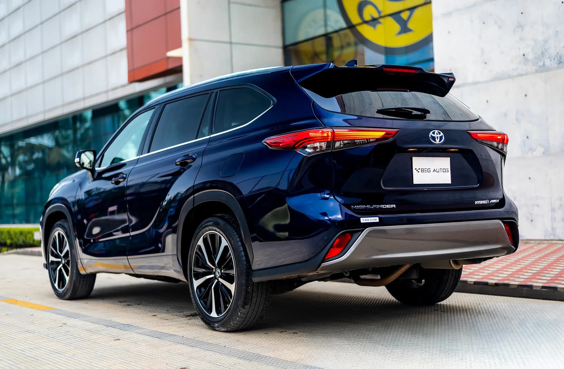 View of 2022 Toyota 2022 in Blue