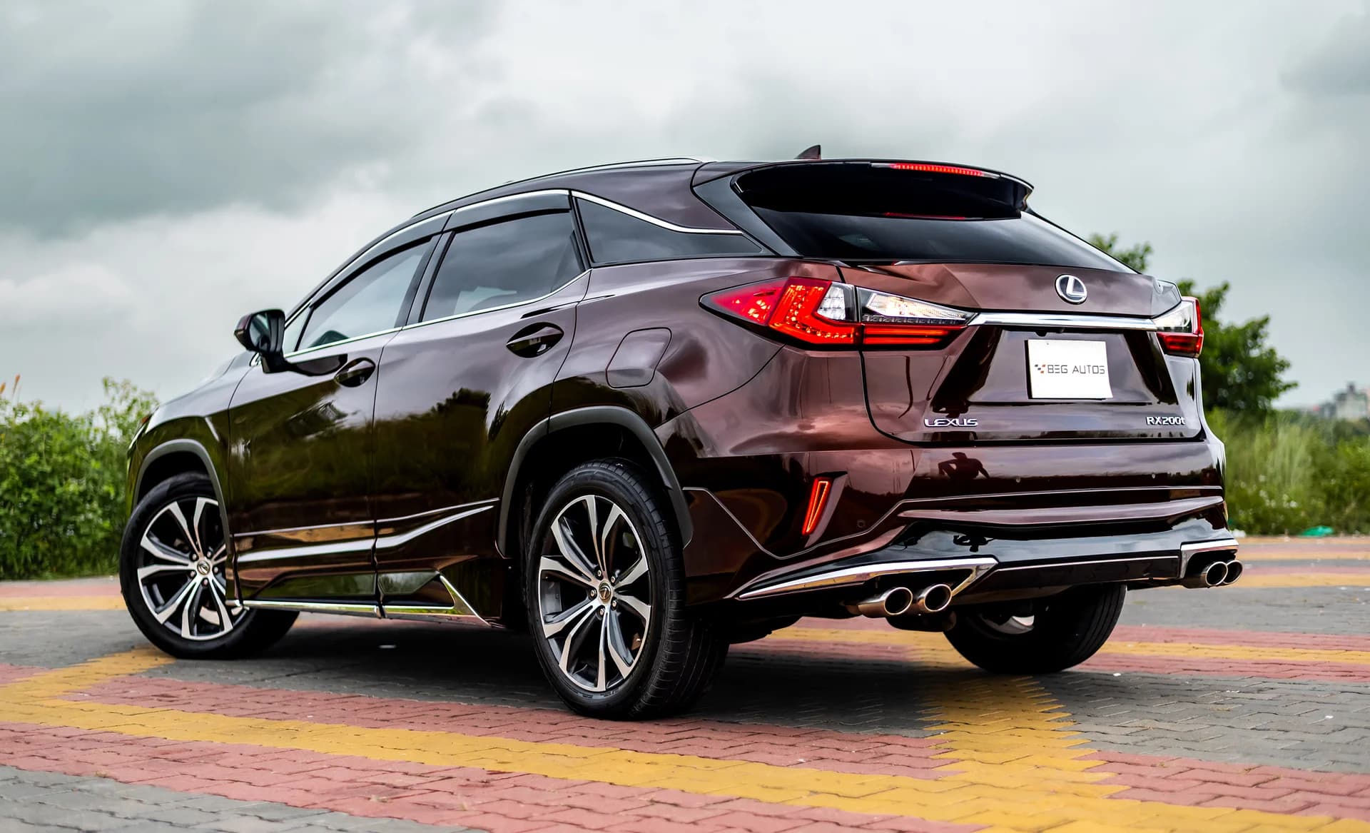 View of Lexus