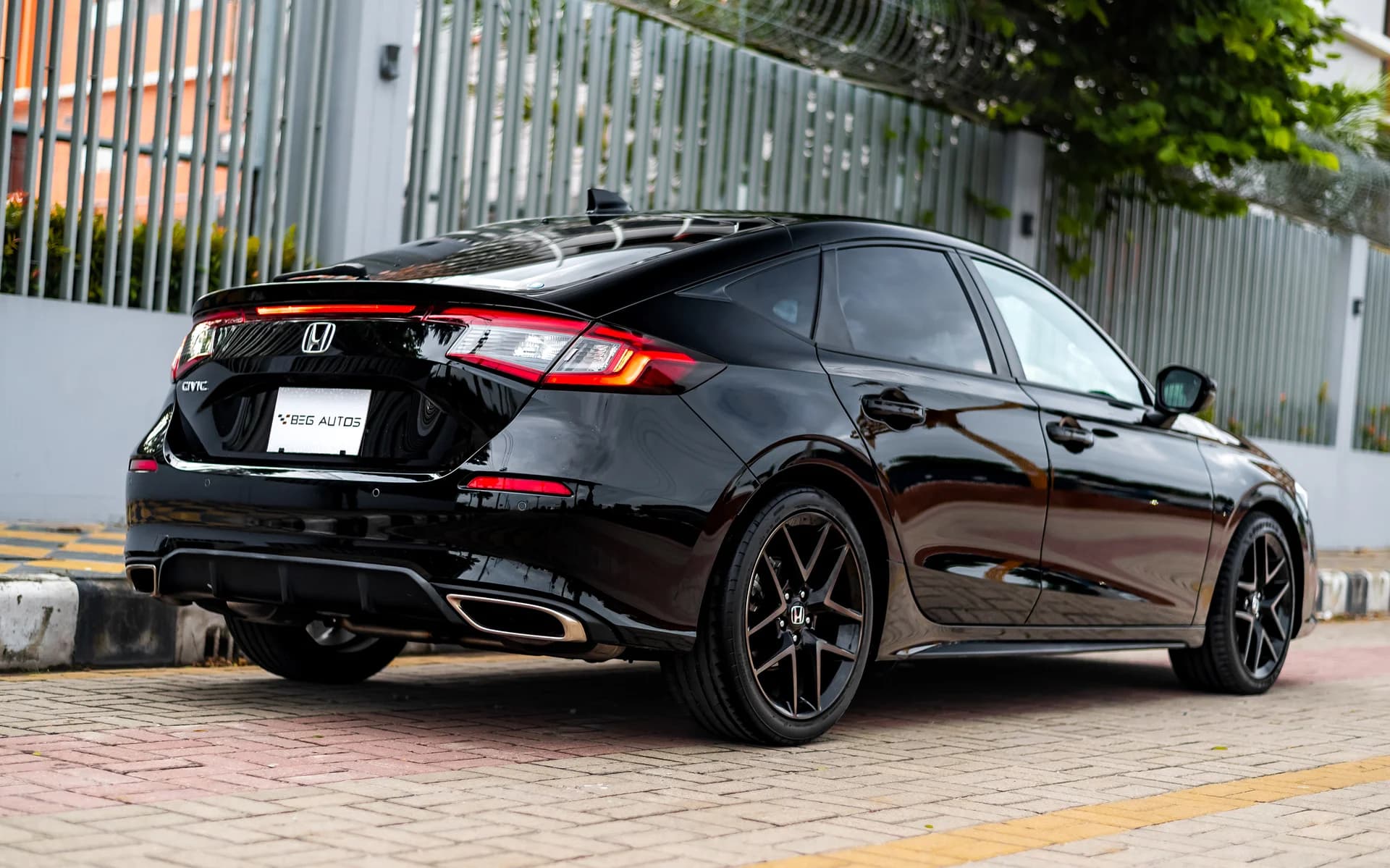 View of Honda 2021 in Black