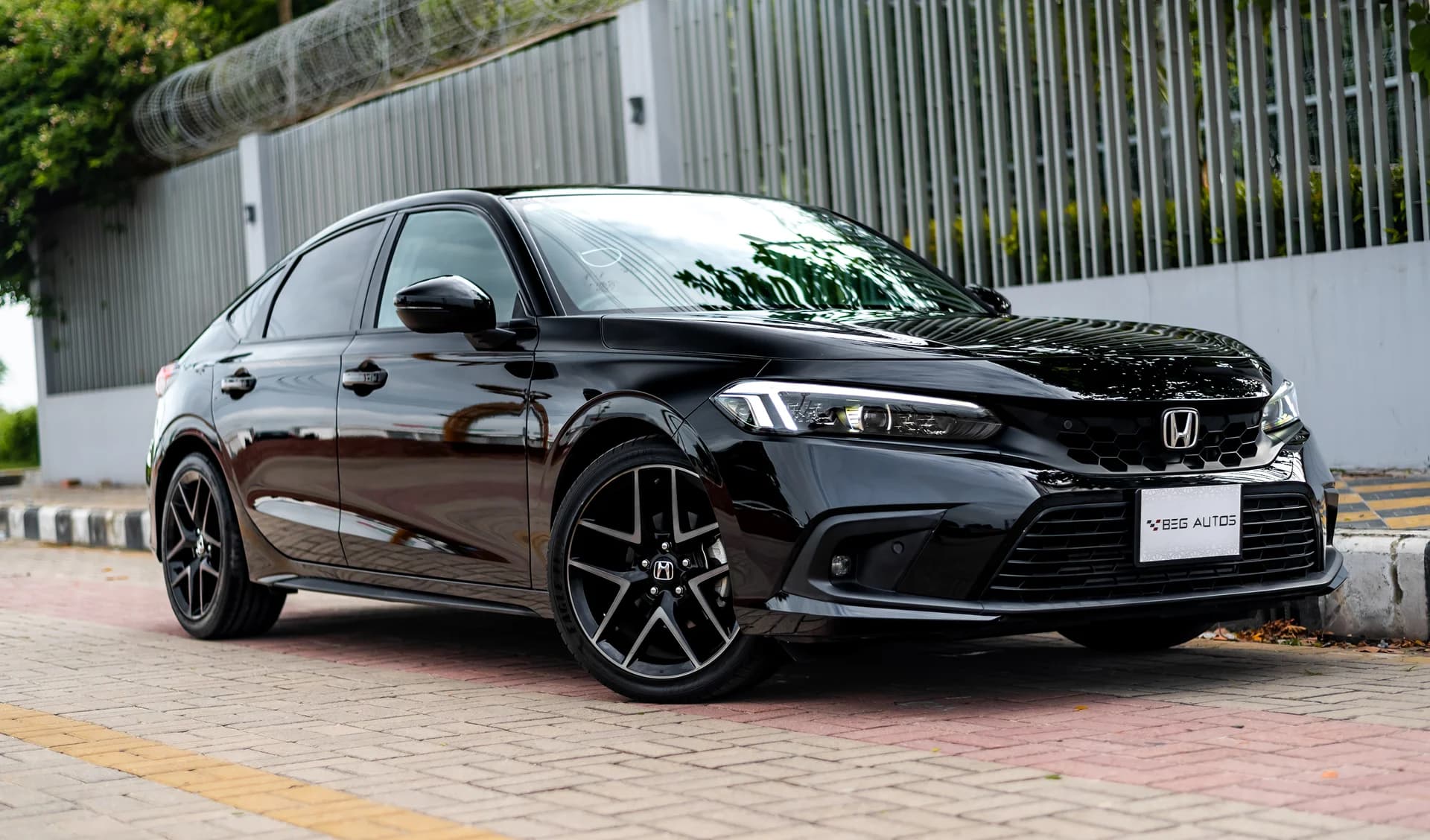 View of Honda 2021 in Black