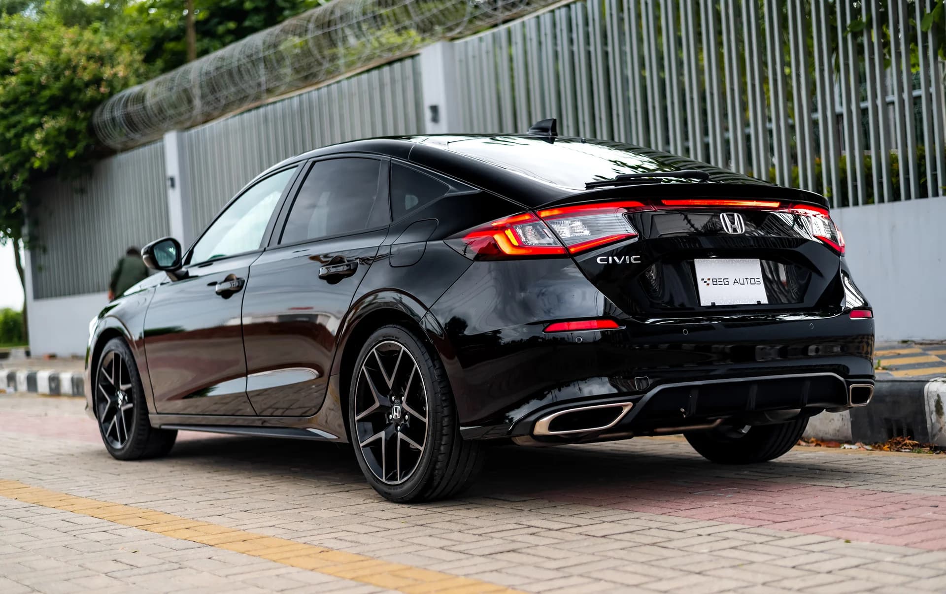 View of Honda 2021 in Black