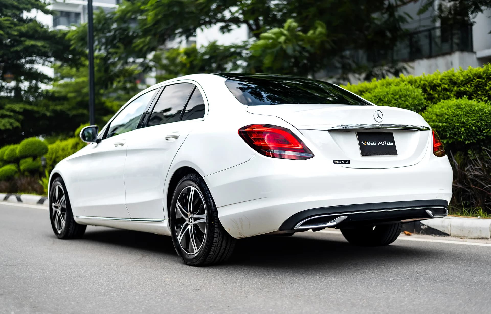 View of 2020 Mercedes-Benz 2019 in White