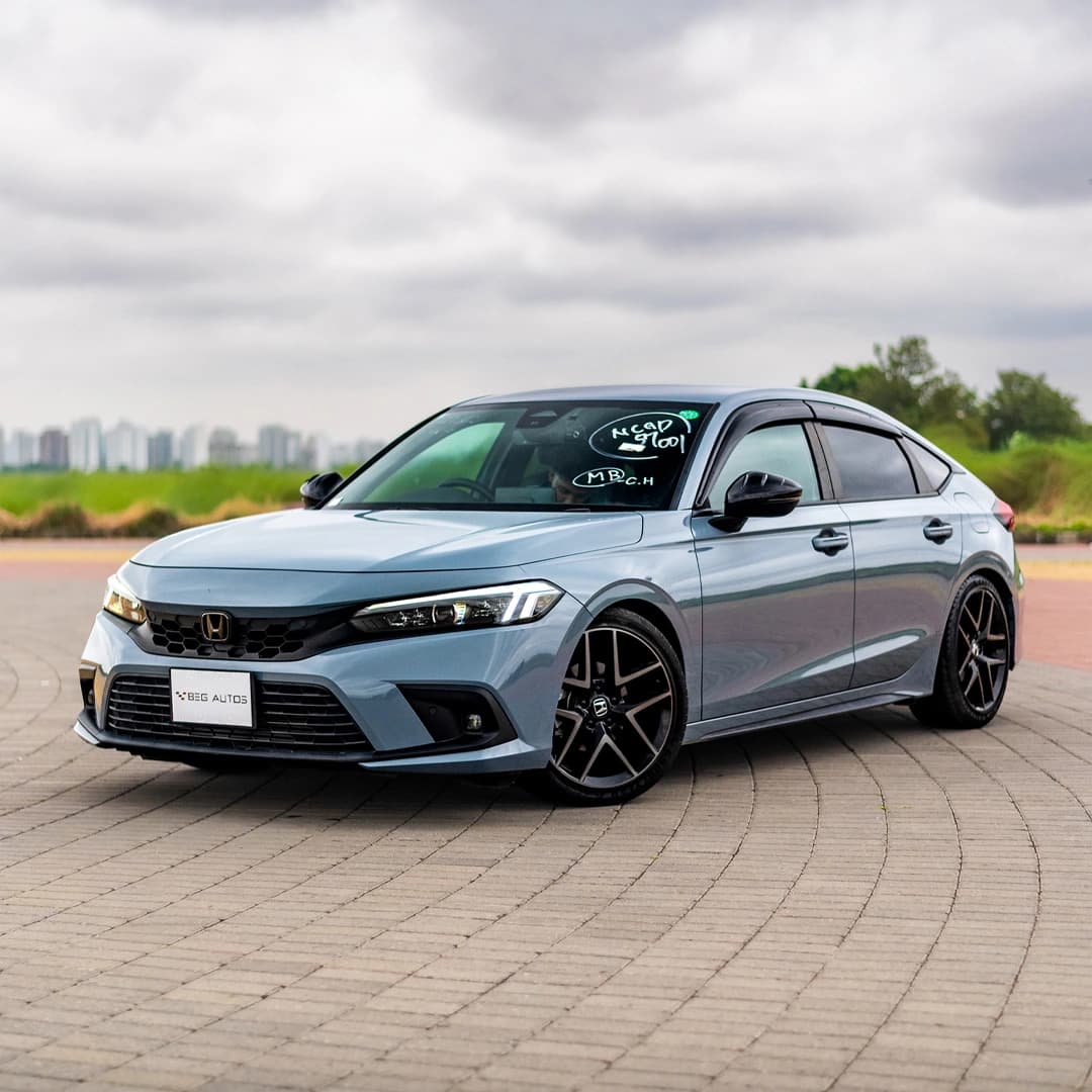 View of Honda 2021 in Sonic Grey