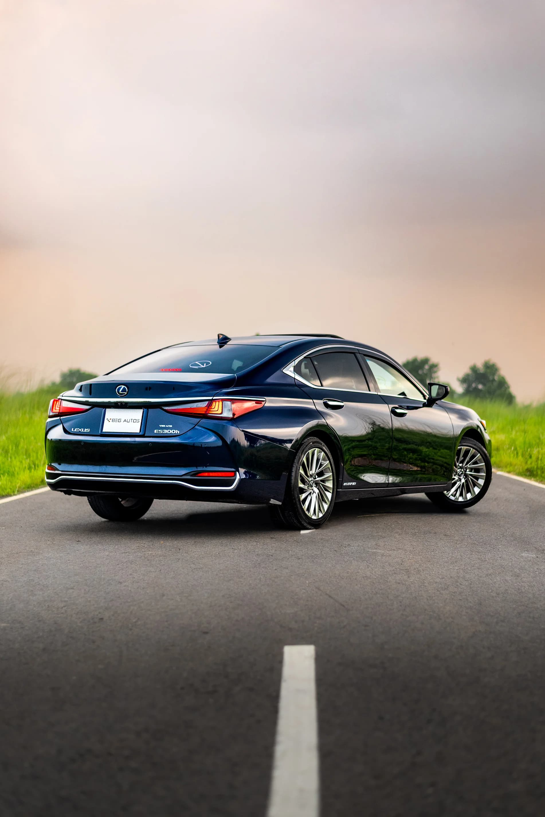 View of Lexus 2020 in Blue