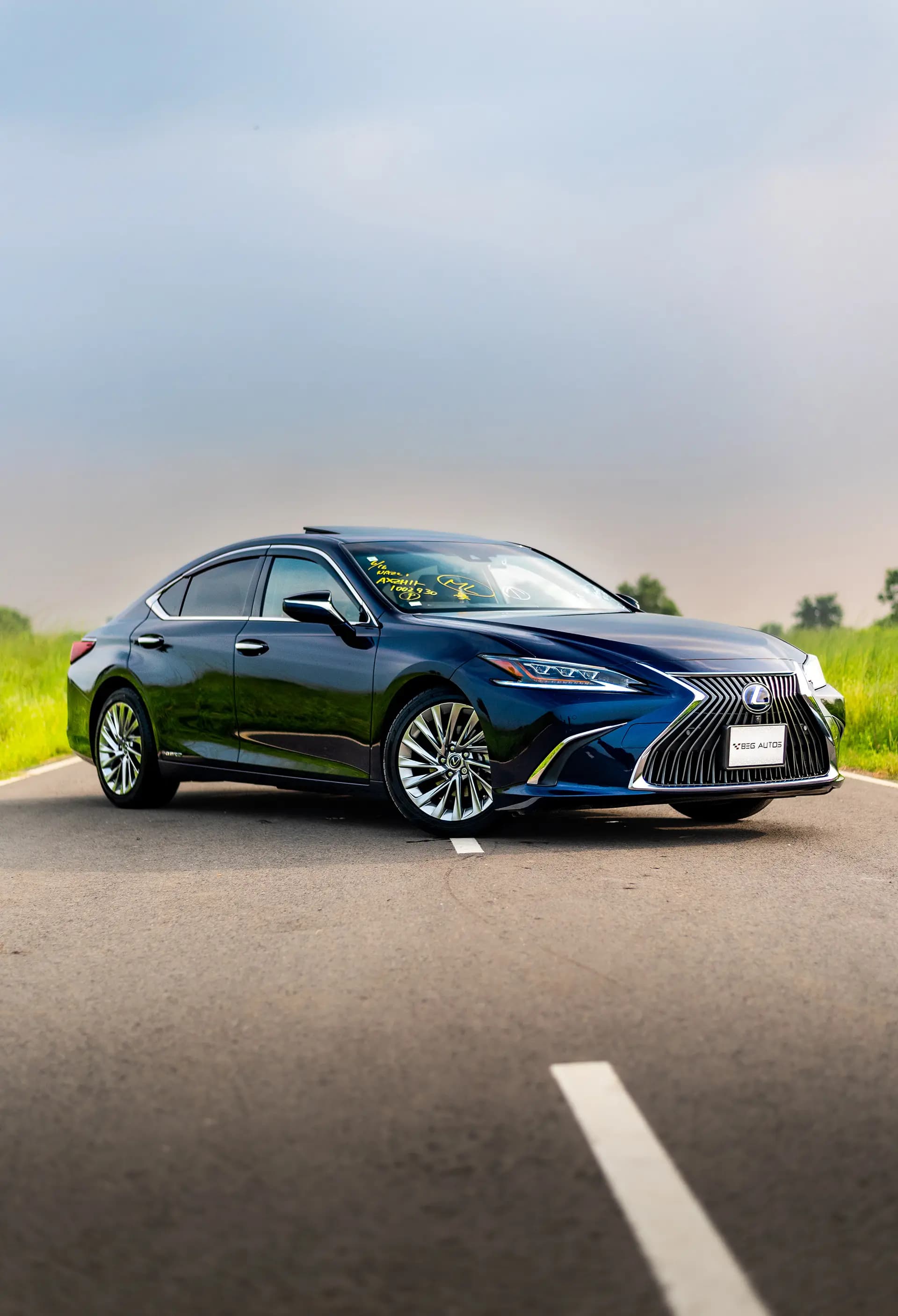 View of Lexus 2020 in Blue