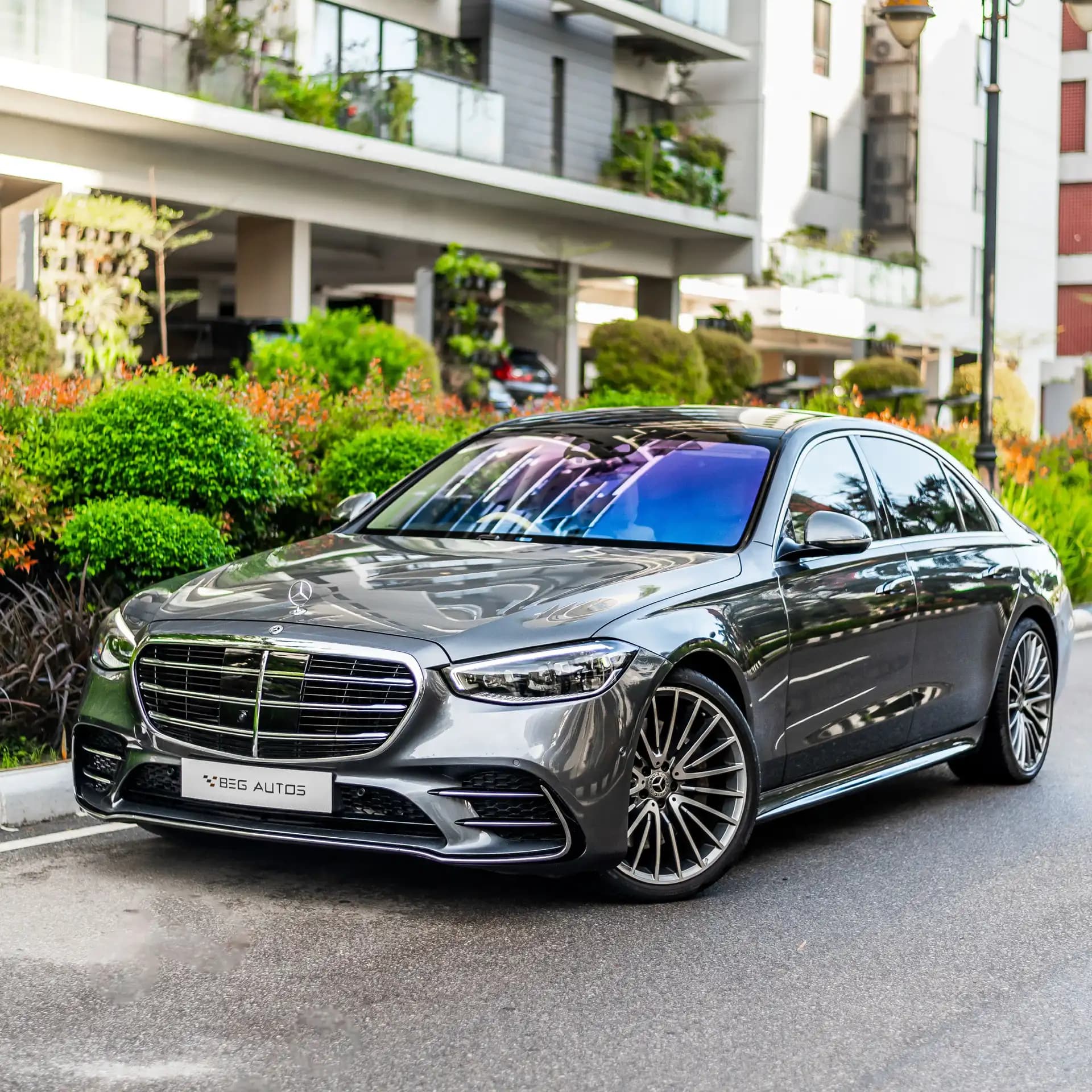 Front view of 2021 Mercedes-Benz 2021 in Grey