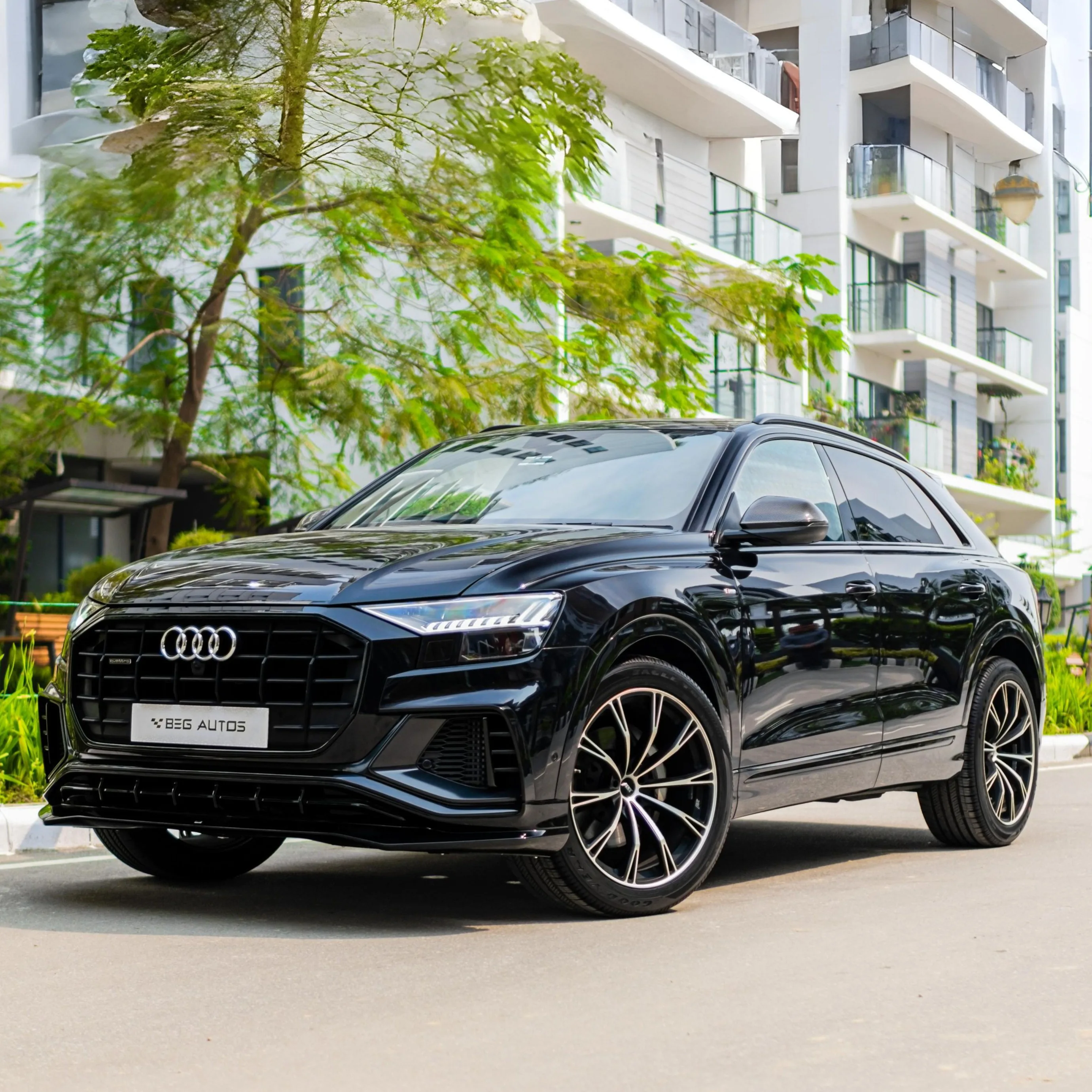 Front view of 2021 Audi 2021 in Black