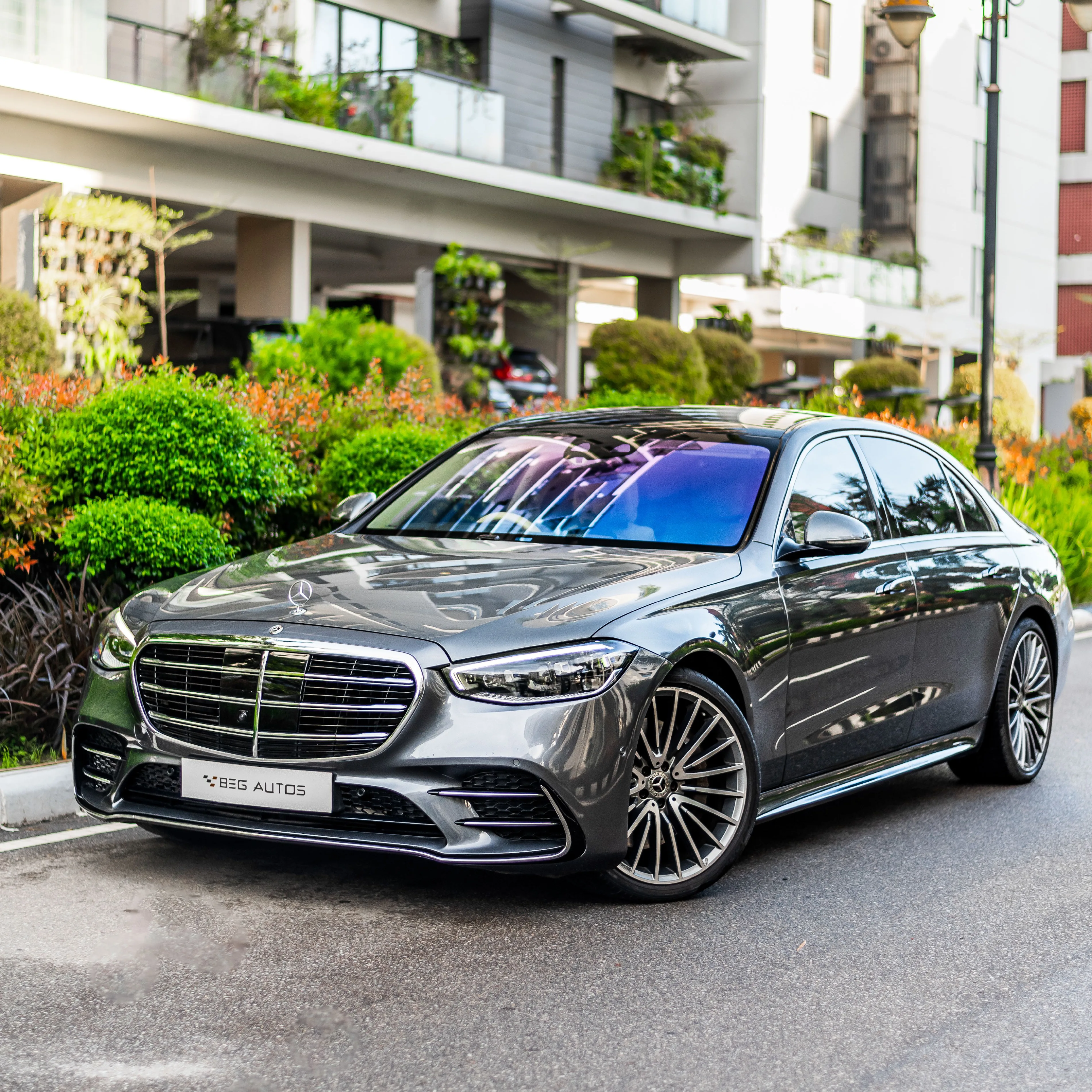 Front view of 2021 Mercedes-Benz 2021 in Grey