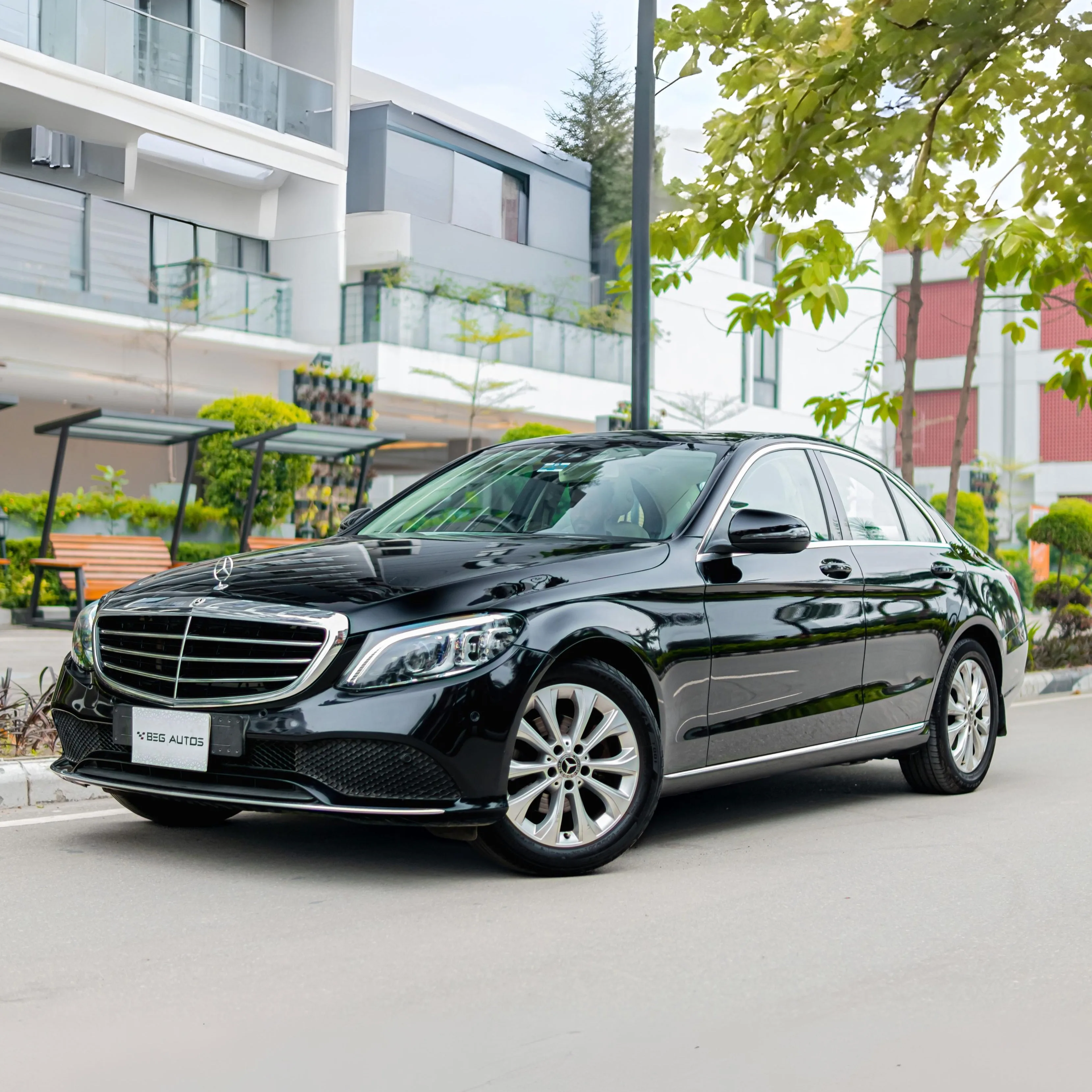 Front view of 2019 Mercedes-Benz 2018 in Black