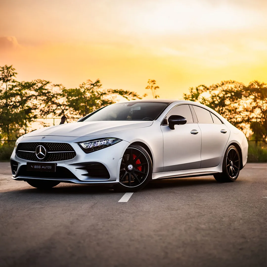 Front view of 2021 Mercedes-Benz 2020 in Matte Silver