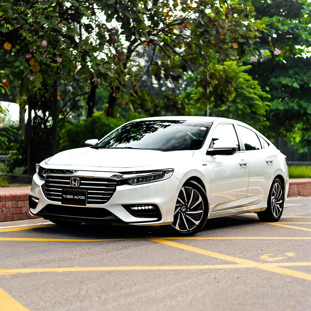 Front view of Honda 2019 in White