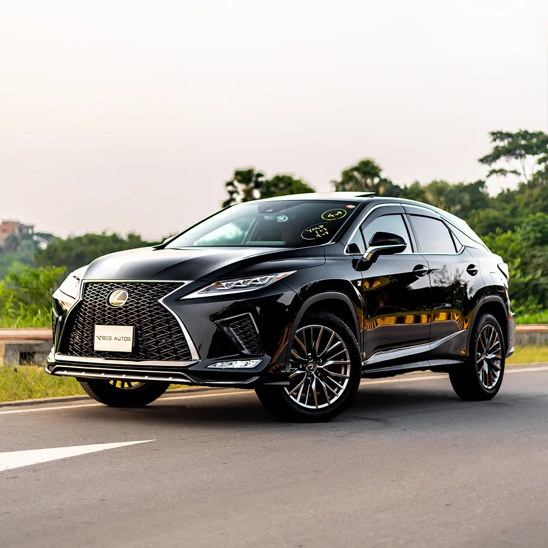 Front view of  Lexus 2020 in Black