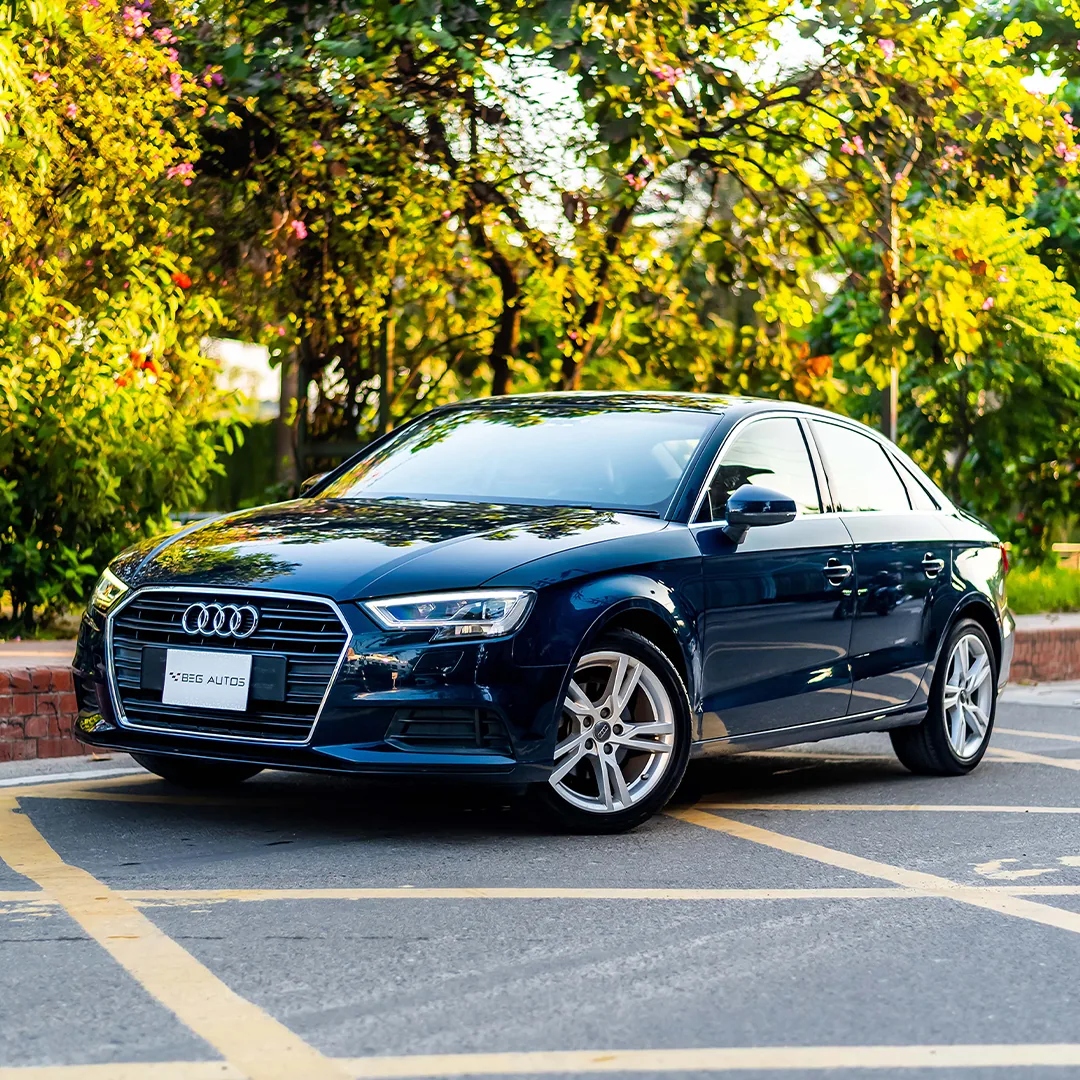 Front view of 2020 Audi 2018 in Blue