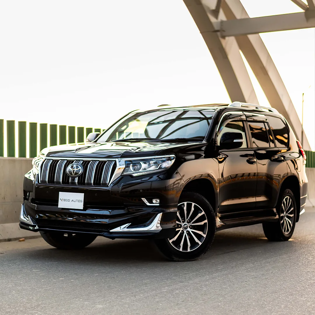 Front view of 2021 Toyota 2018 in Black