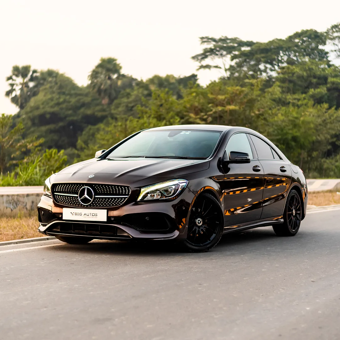 Front view of 2019 Mercedes-Benz 2018 in Brown