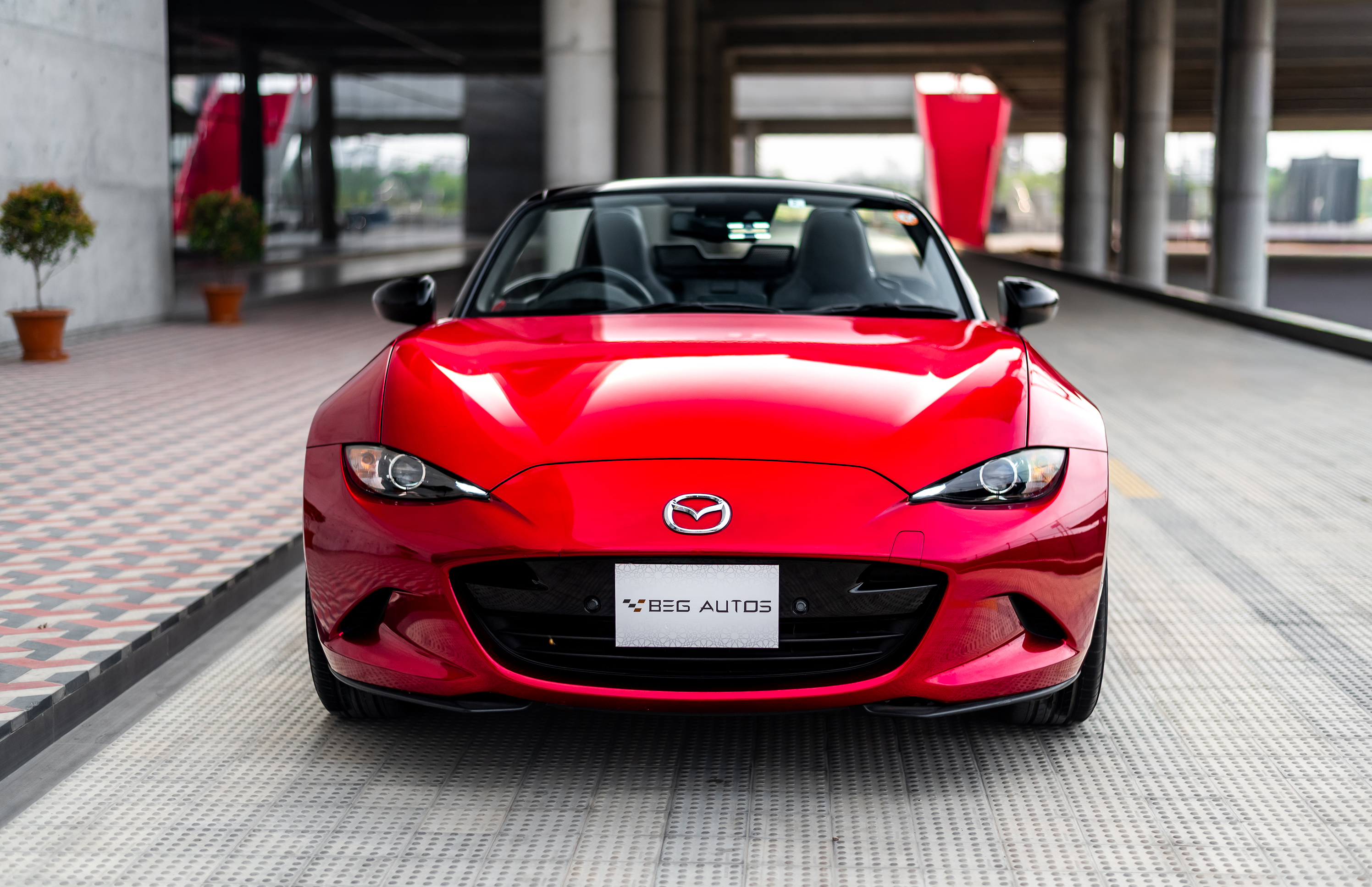 View of 2025 Mazda 2020 in Red