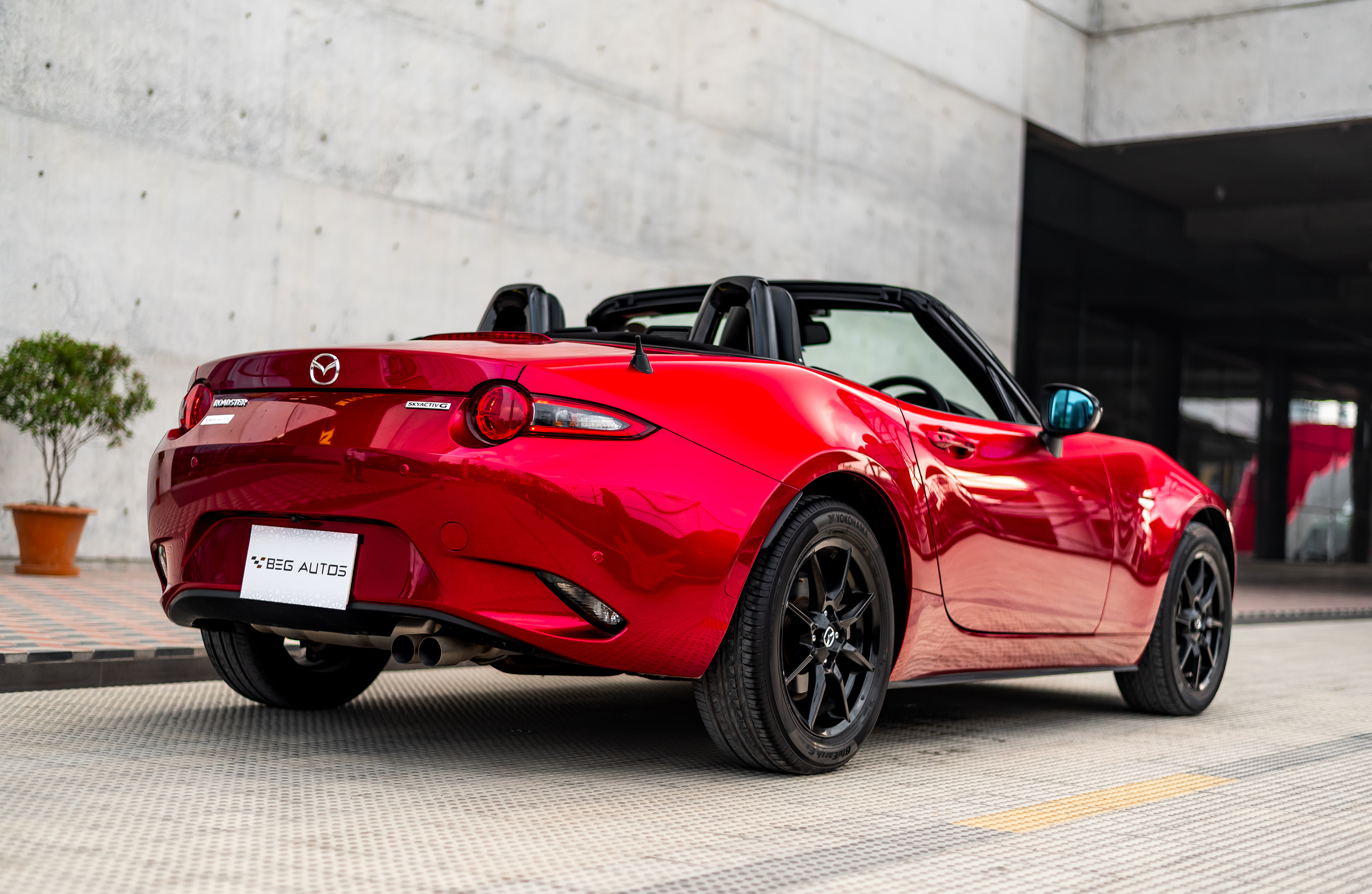 View of 2025 Mazda 2020 in Red
