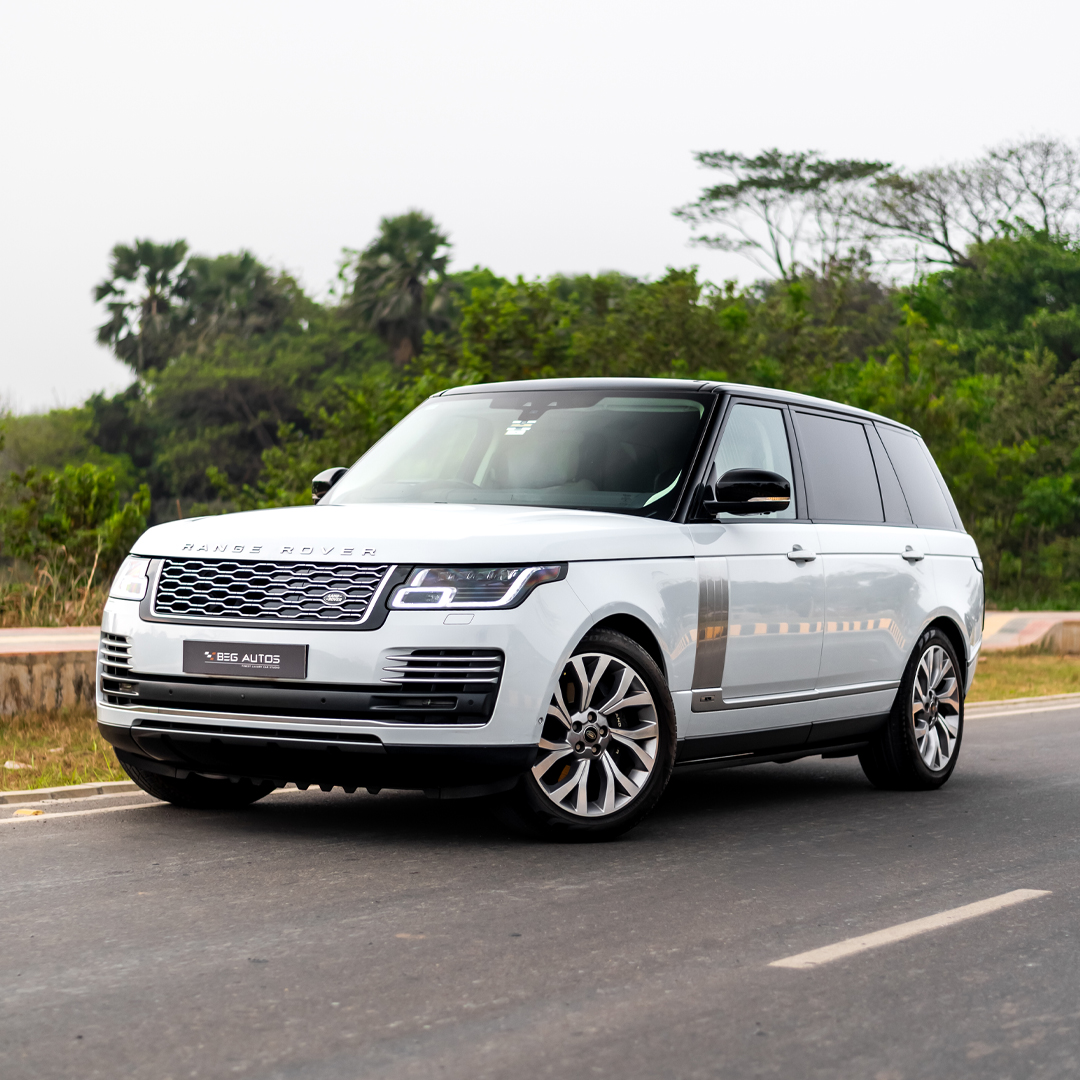 View of 2019 Land Rover 2019 in White