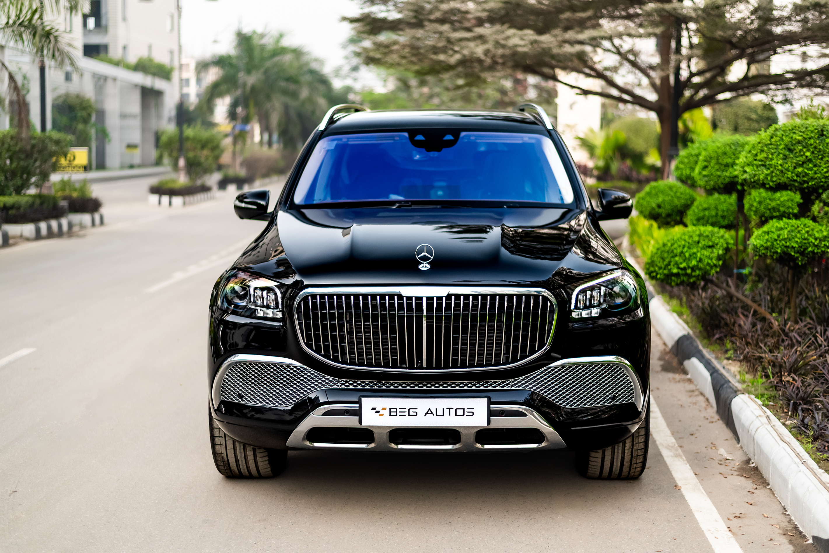View of Mercedes-Benz 2024 in Black