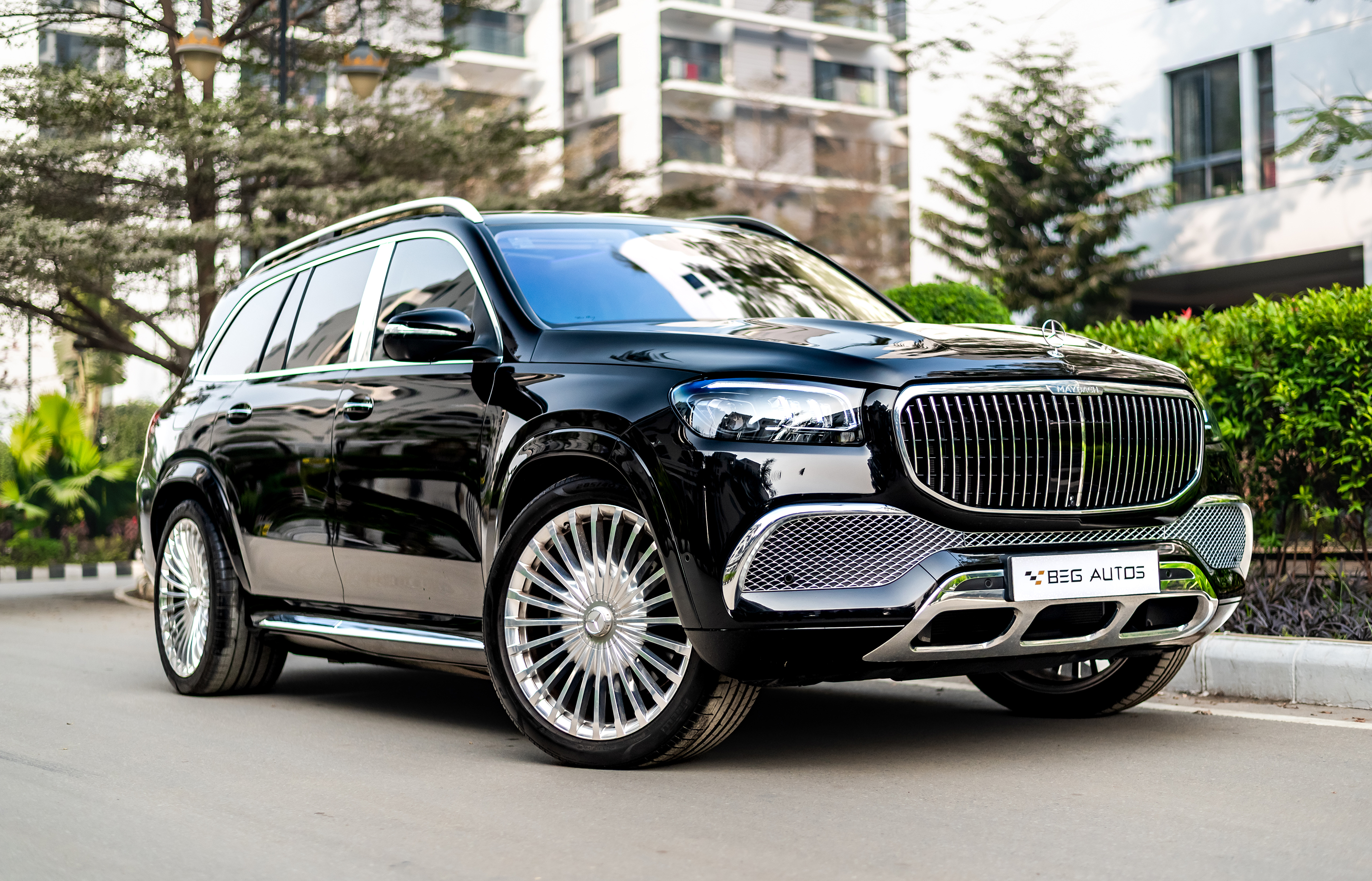 View of Mercedes-Benz 2024 in Black