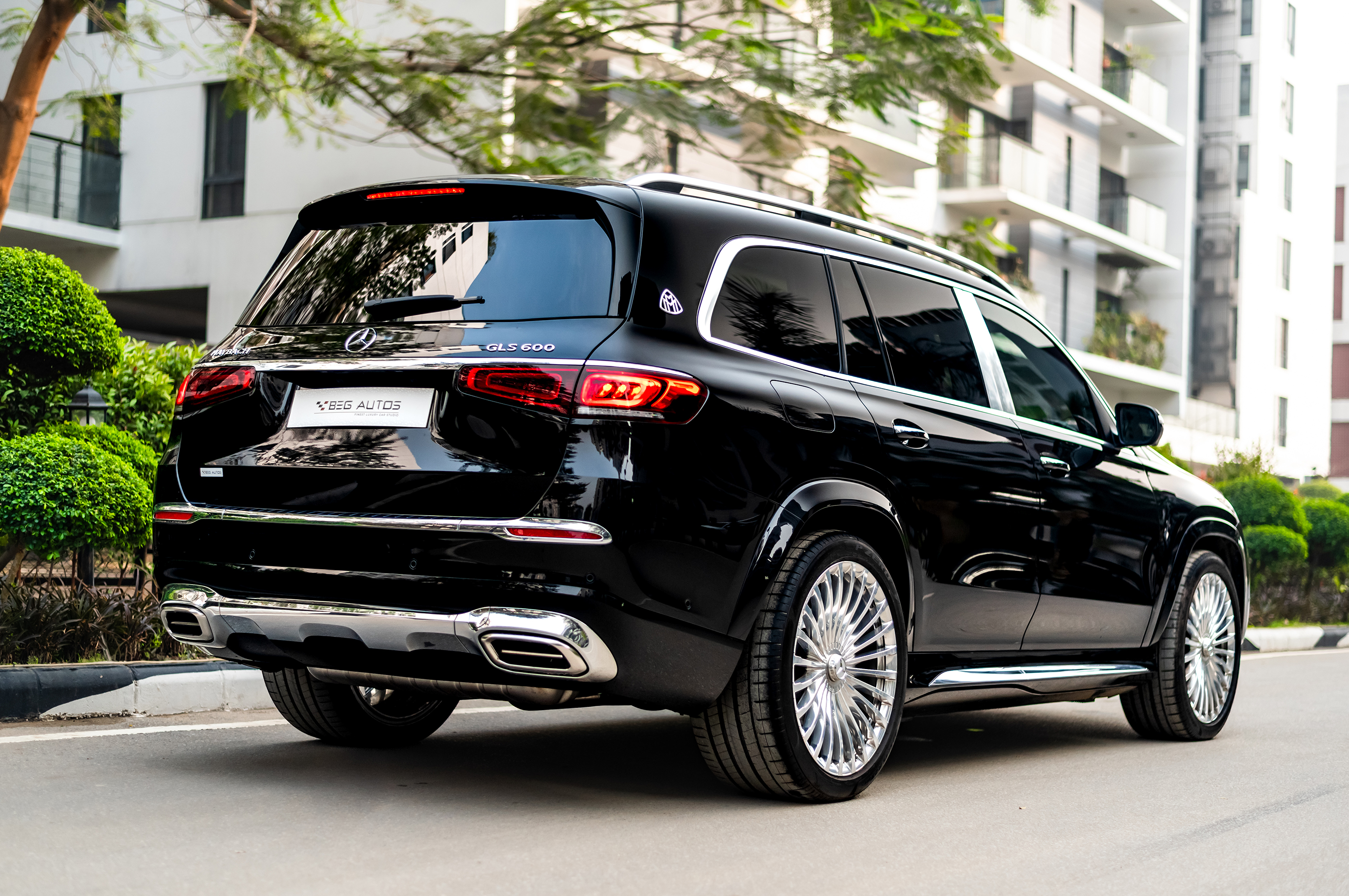 View of Mercedes-Benz 2024 in Black
