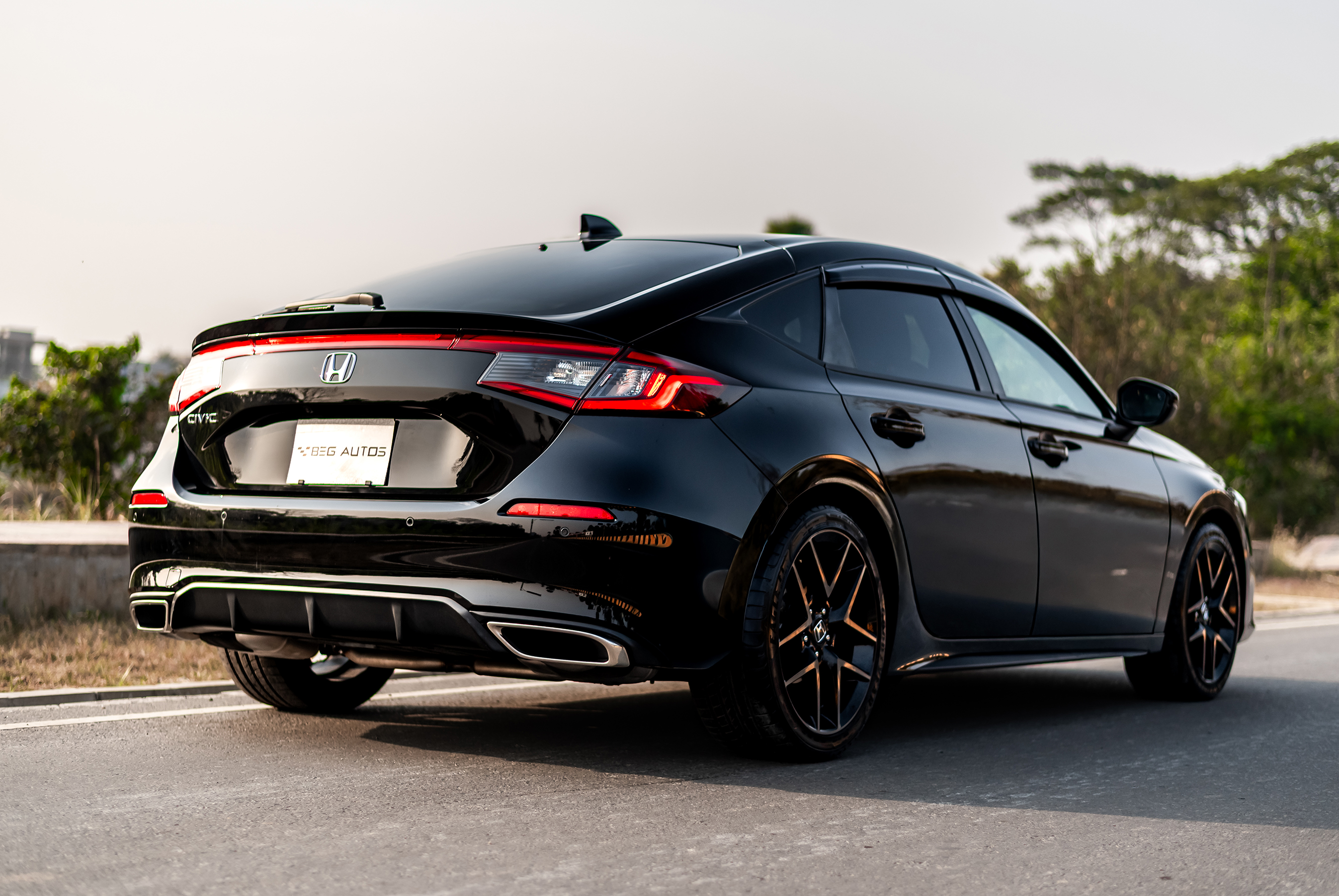 View of Honda 2021 in Black