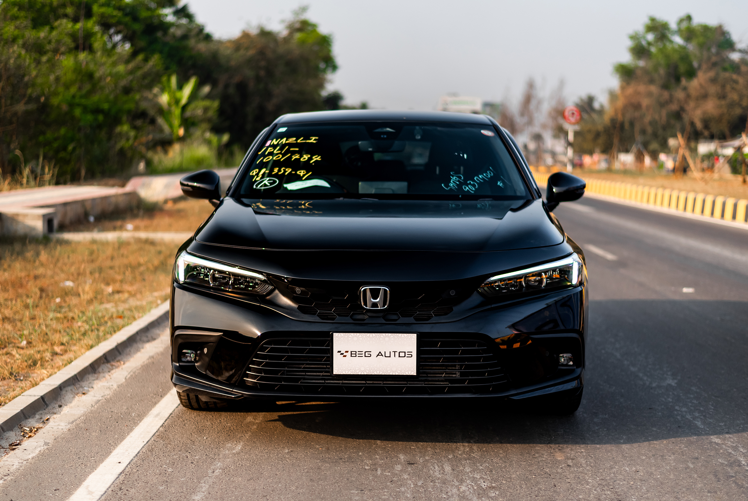 View of Honda 2021 in Black